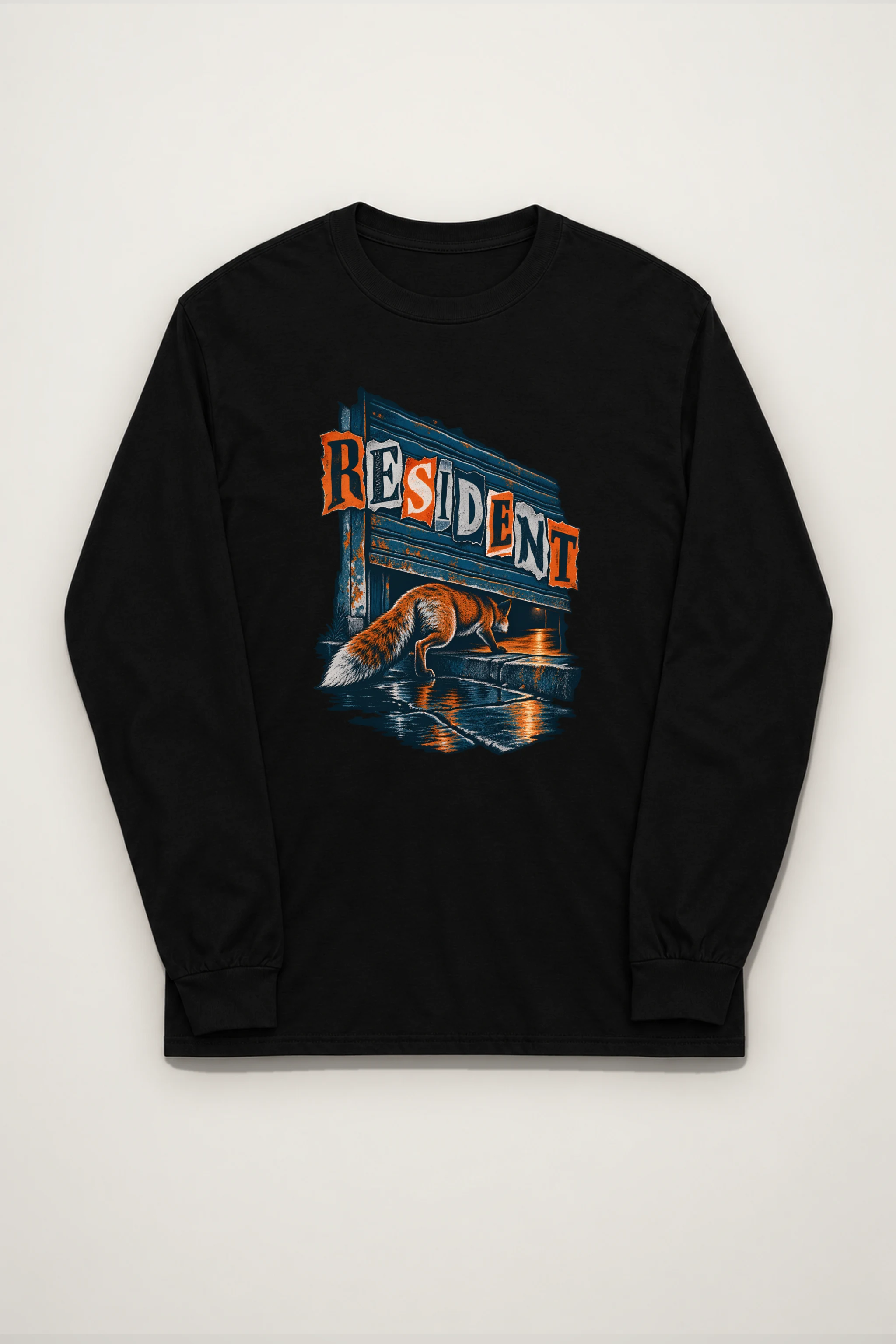 "RESIDENT" Unisex Longsleeve T-shirt