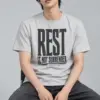 "Rest Is Not Surrender" Heavyweight Unisex Crewneck T-shirt