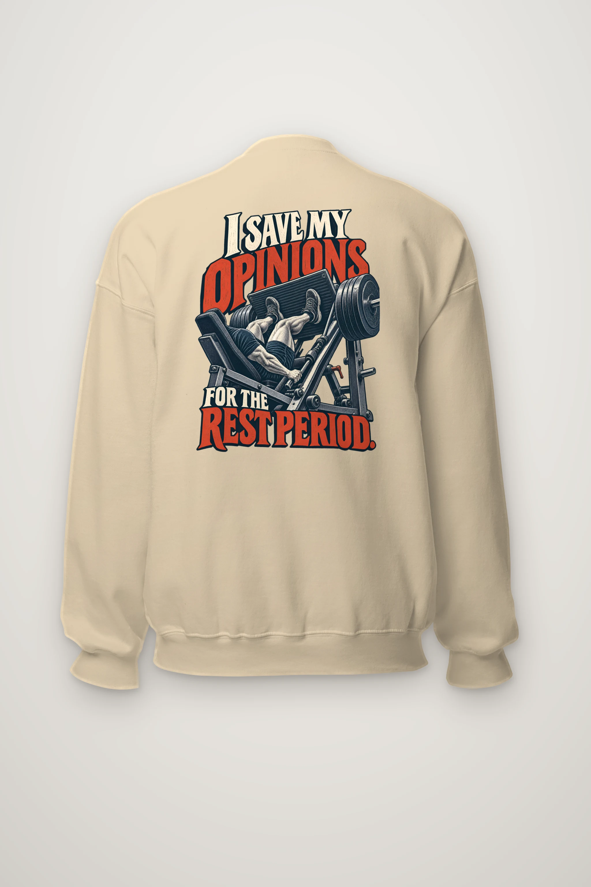 "Rest Period Opinions" Heavy Blend Unisex Crewneck Sweatshirt