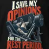 "Rest Period Opinions" Heavy Blend Unisex Crewneck Sweatshirt