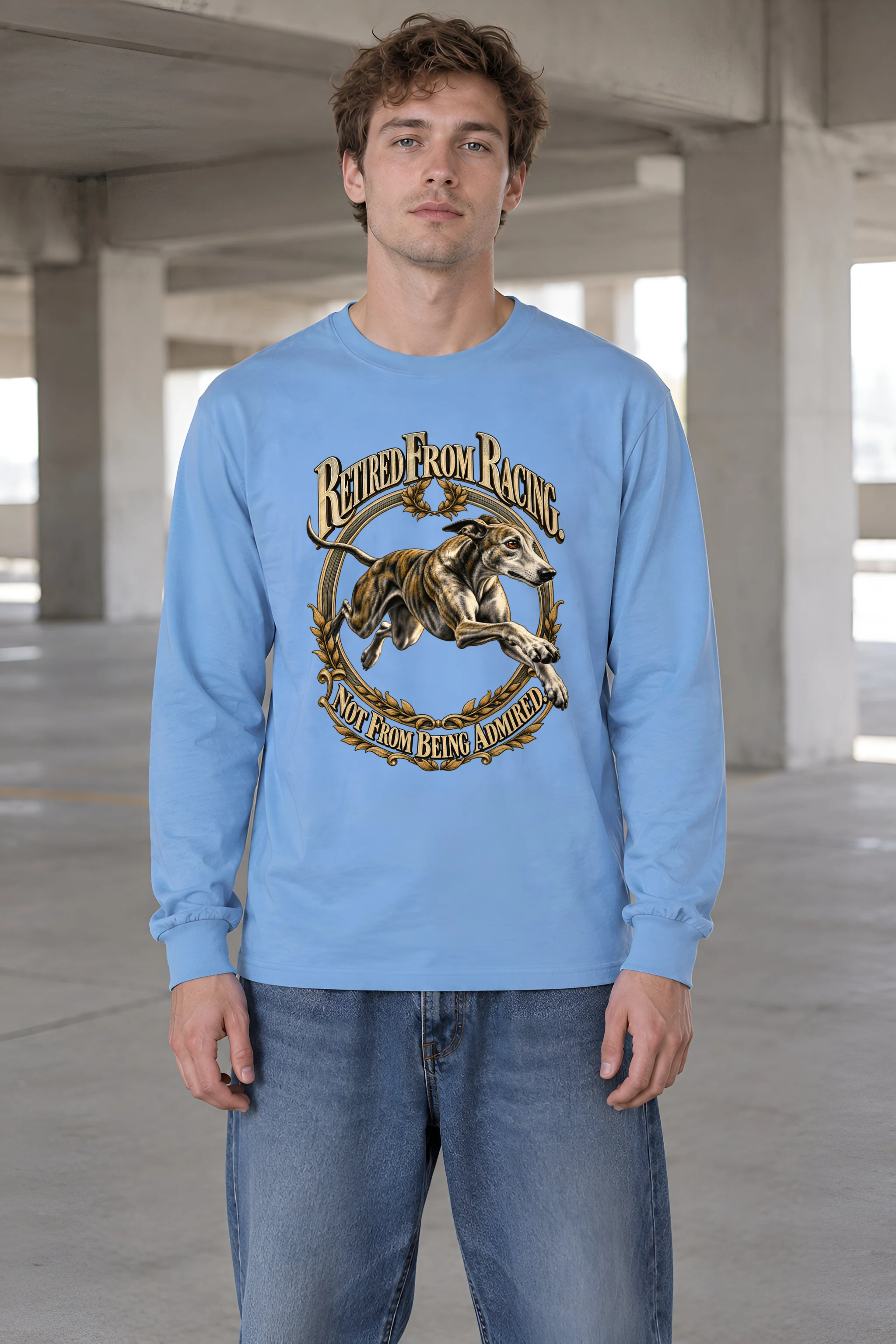 "Retired From Racing" Unisex Longsleeve T-shirt