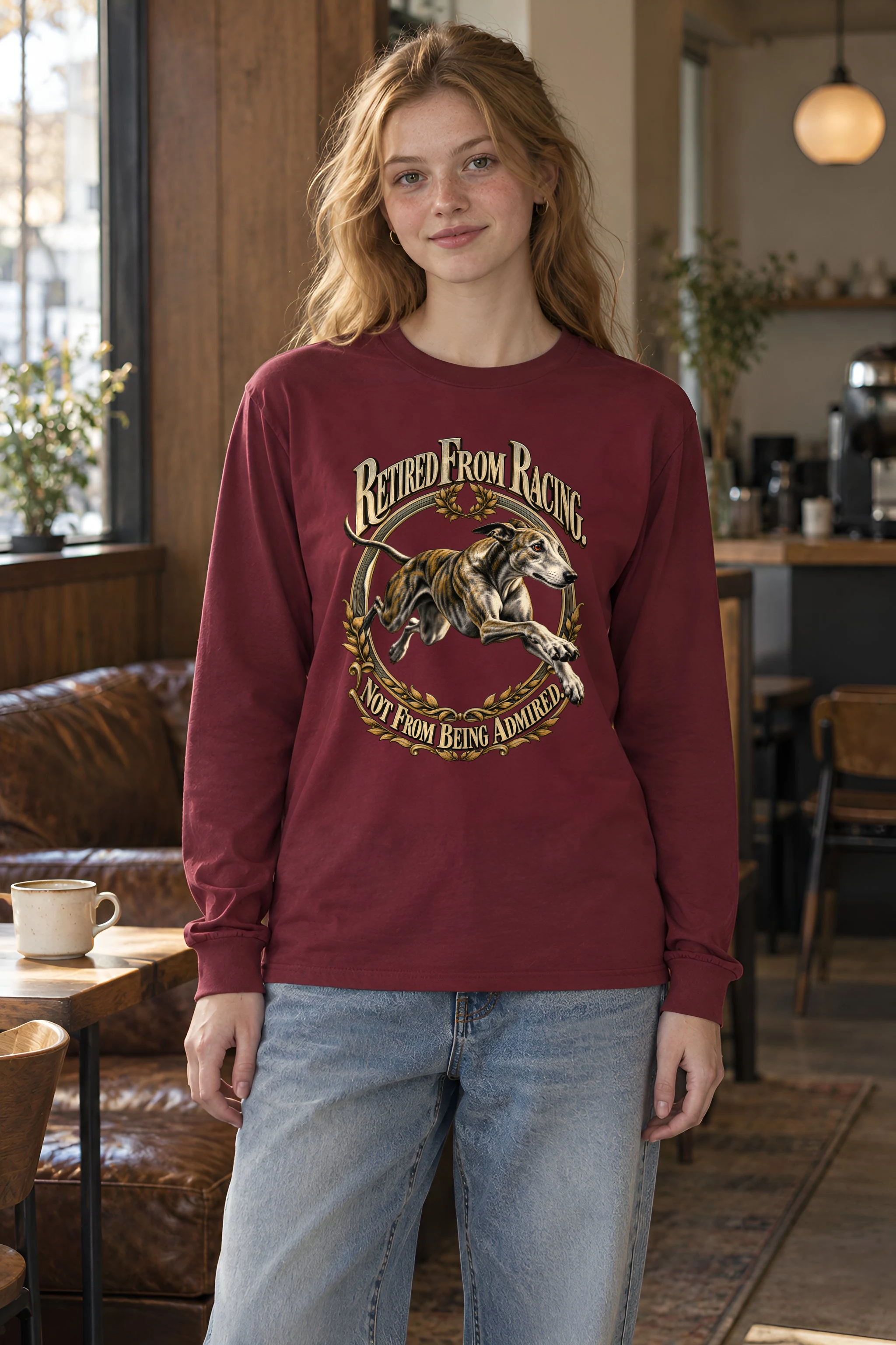 "Retired From Racing" Unisex Longsleeve T-shirt