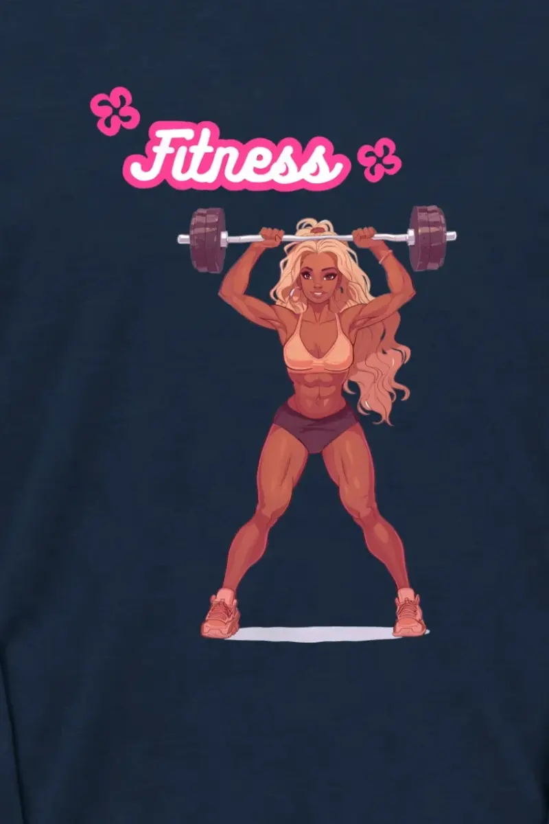 "Retro Fitness" Unisex Longsleeve T-shirt