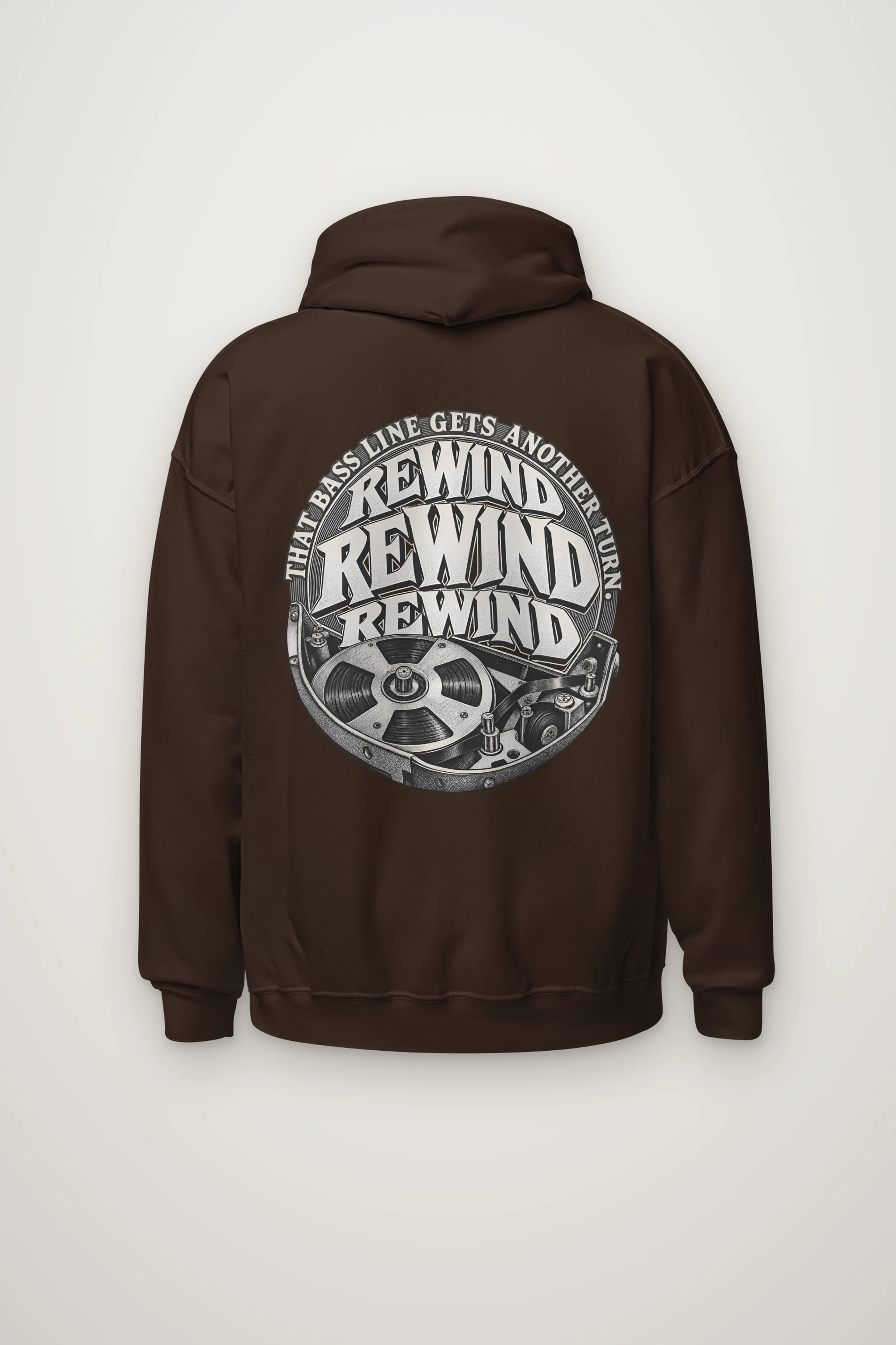 "Rewind Tape Deck" Heavy Blend Unisex Pullover Hoodie