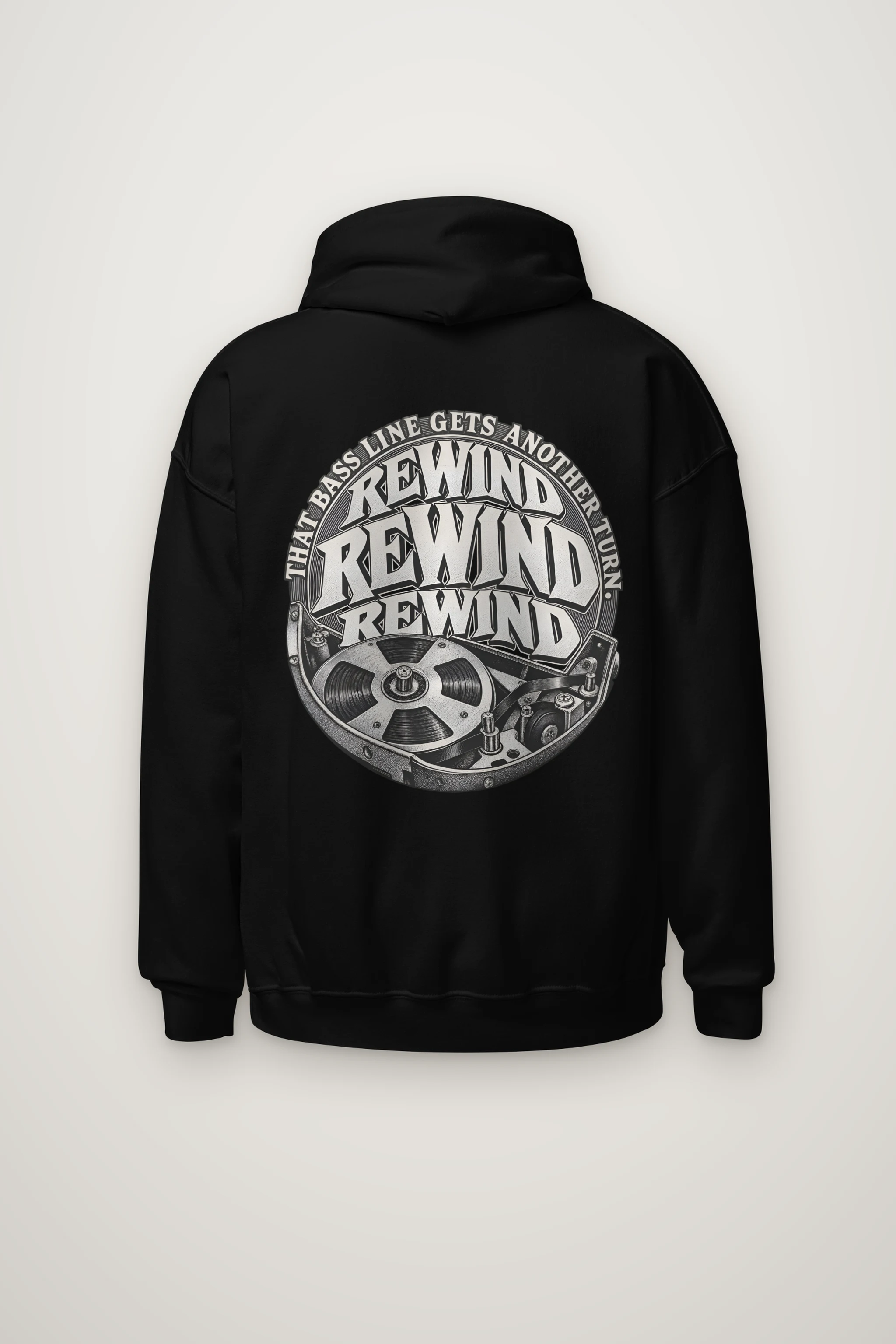 "Rewind Tape Deck" Heavy Blend Unisex Pullover Hoodie