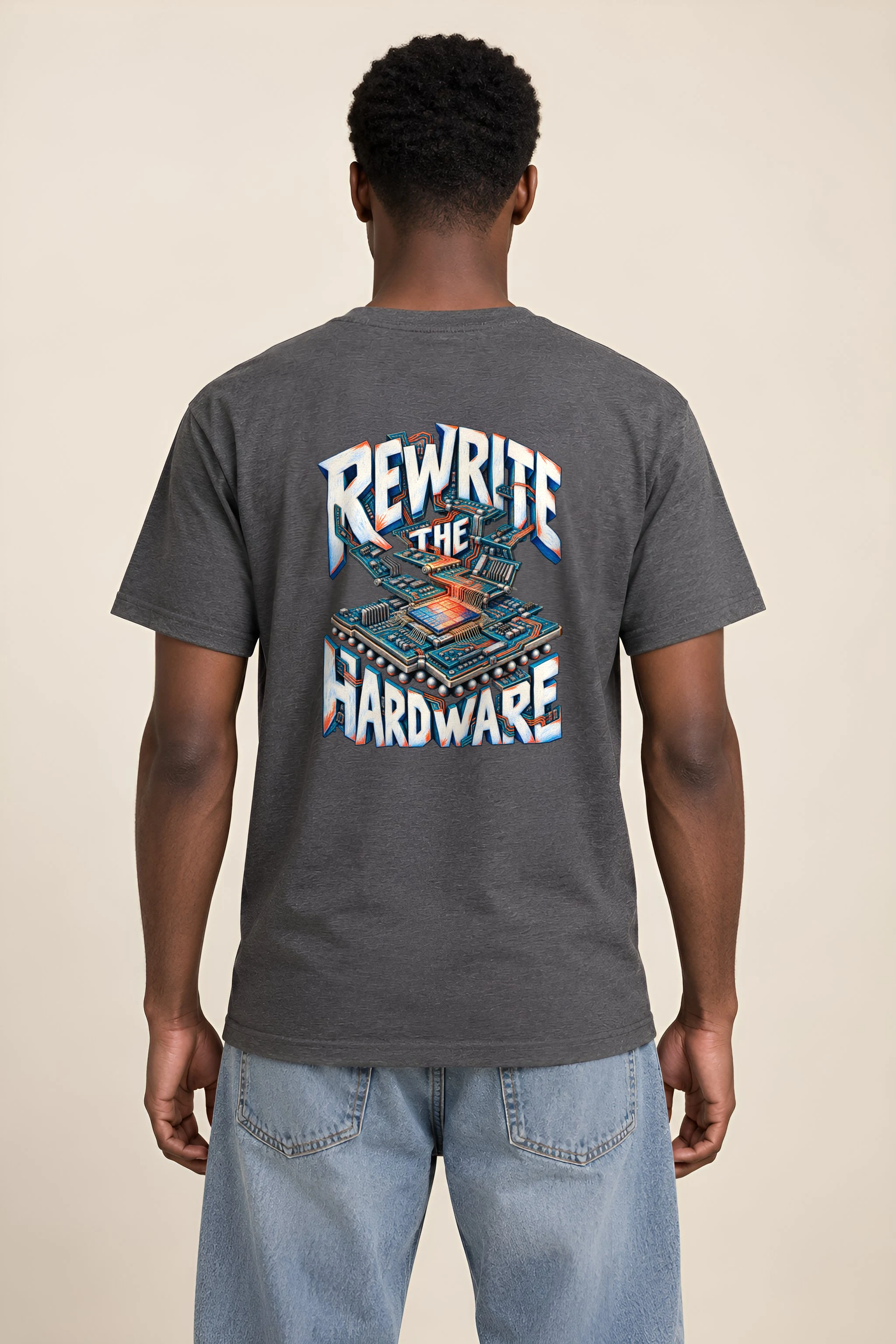 "Rewrite the Hardware" Heavyweight Unisex Crewneck T-shirt