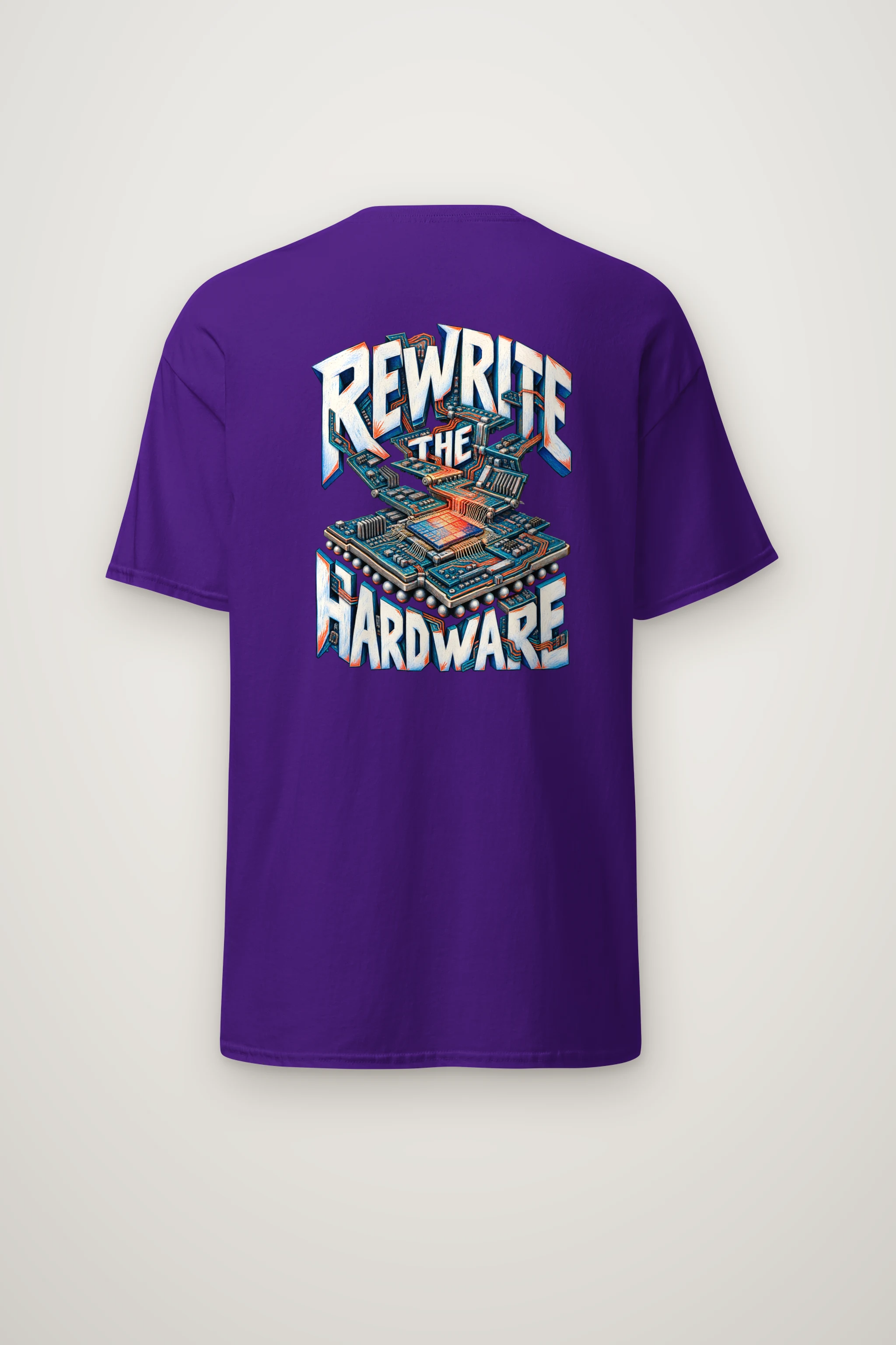 "Rewrite the Hardware" Heavyweight Unisex Crewneck T-shirt