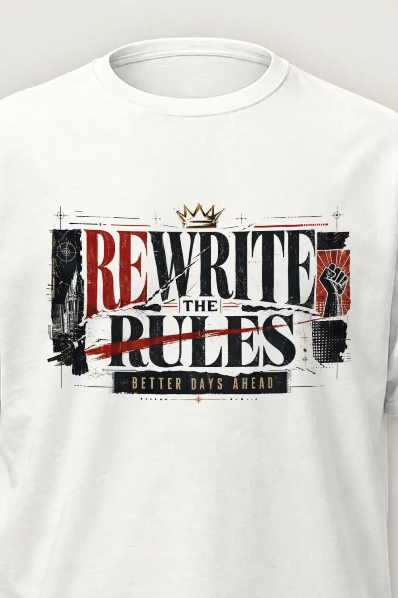 "Rewrite The Rules" Heavyweight Unisex Crewneck T-shirt