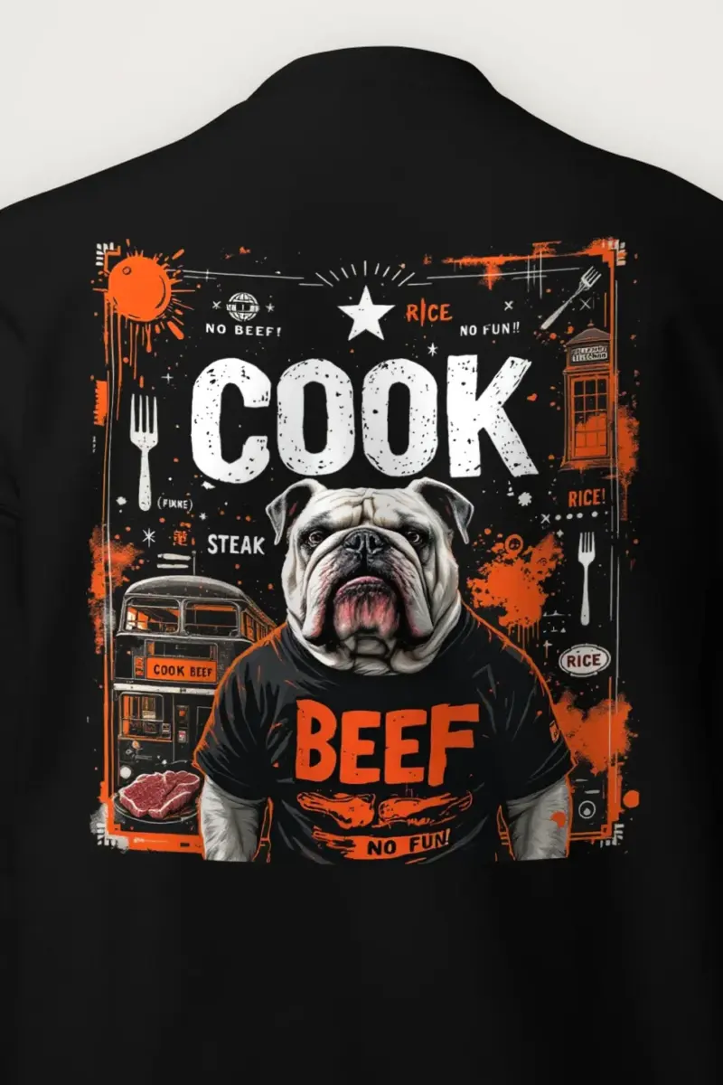 "Rice Cook Beef" Heavy Blend Unisex Crewneck Sweatshirt