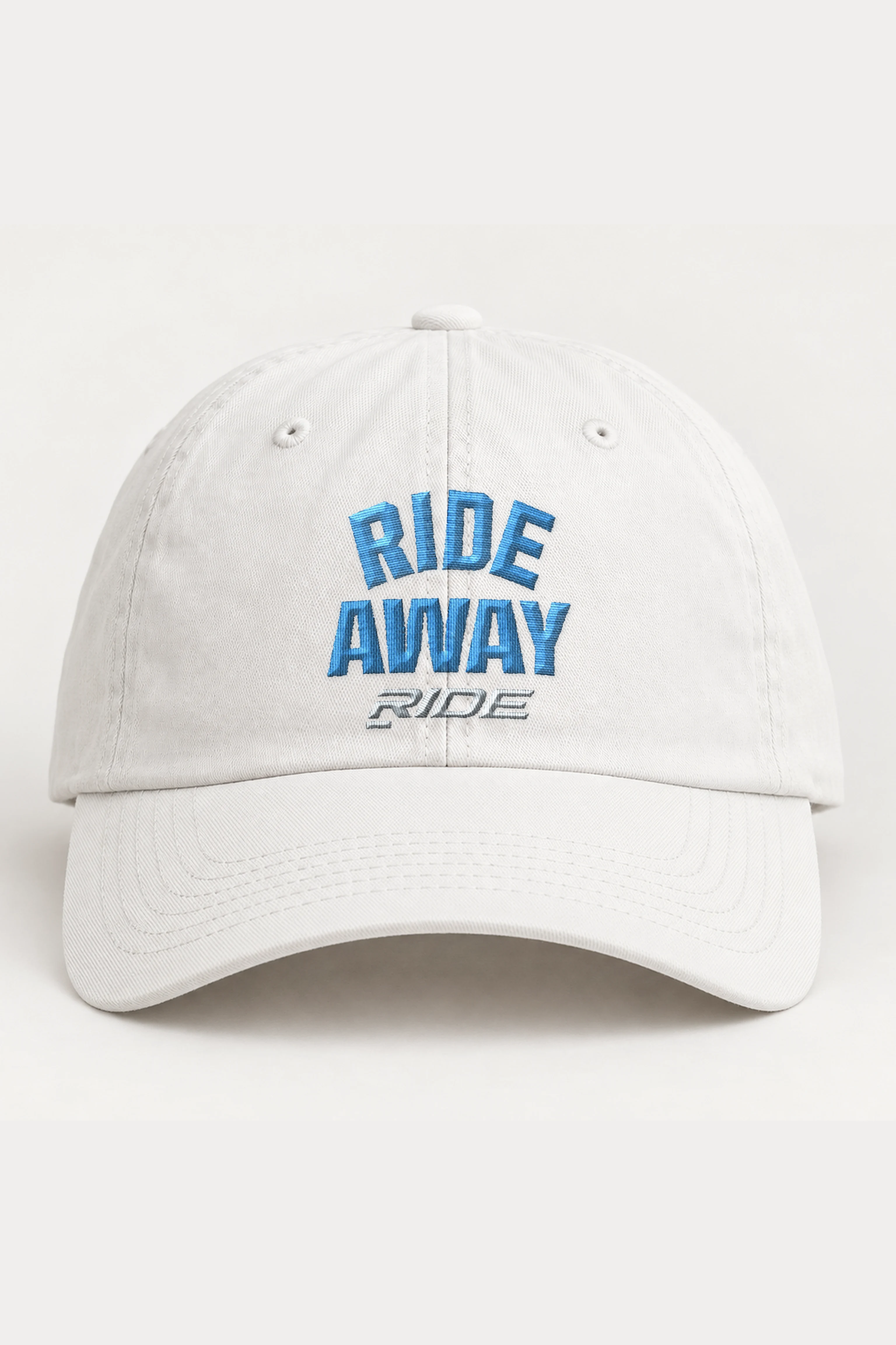 "RIDE AWAY RIDE" Classic Dad Hat · Embroidered