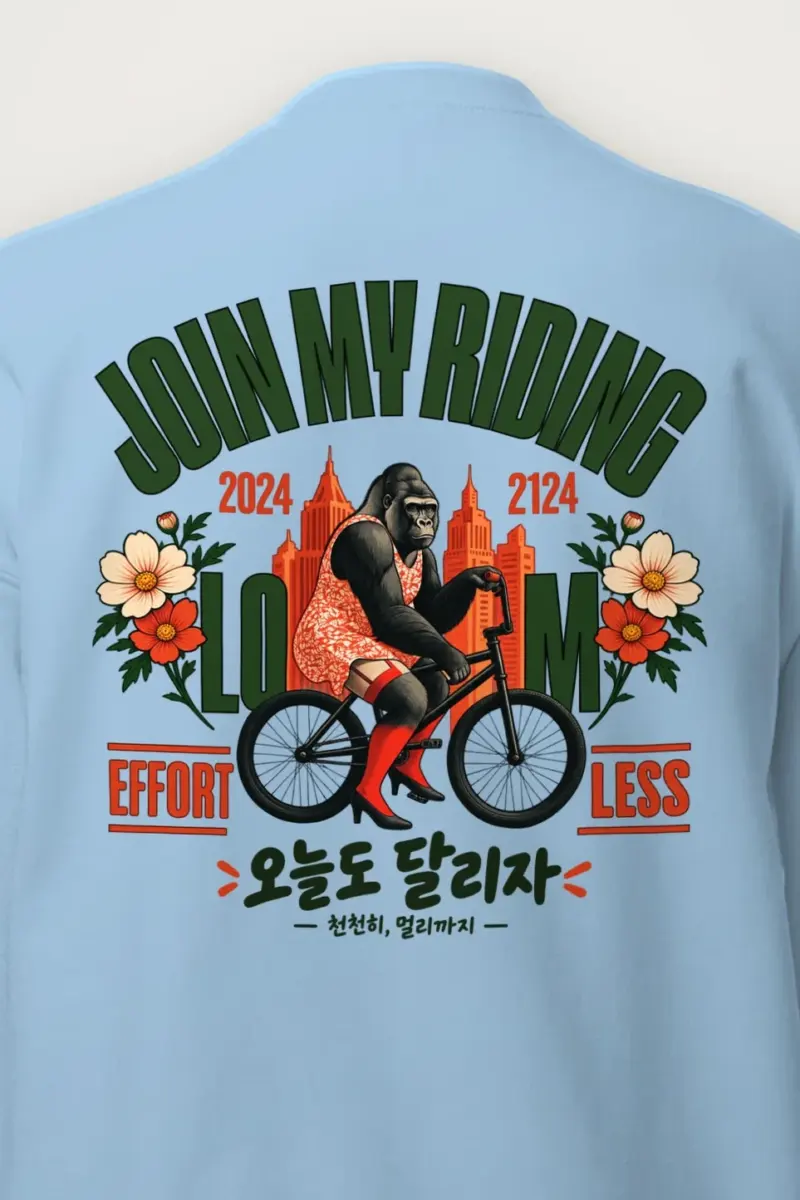 "Ride Farther Today" Heavy Blend Unisex Crewneck Sweatshirt