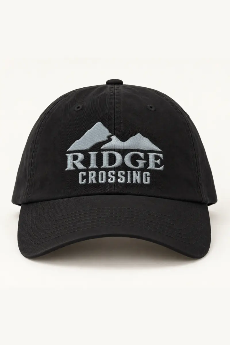 "Ridge Crossing" Classic Dad Hat · Embroidered