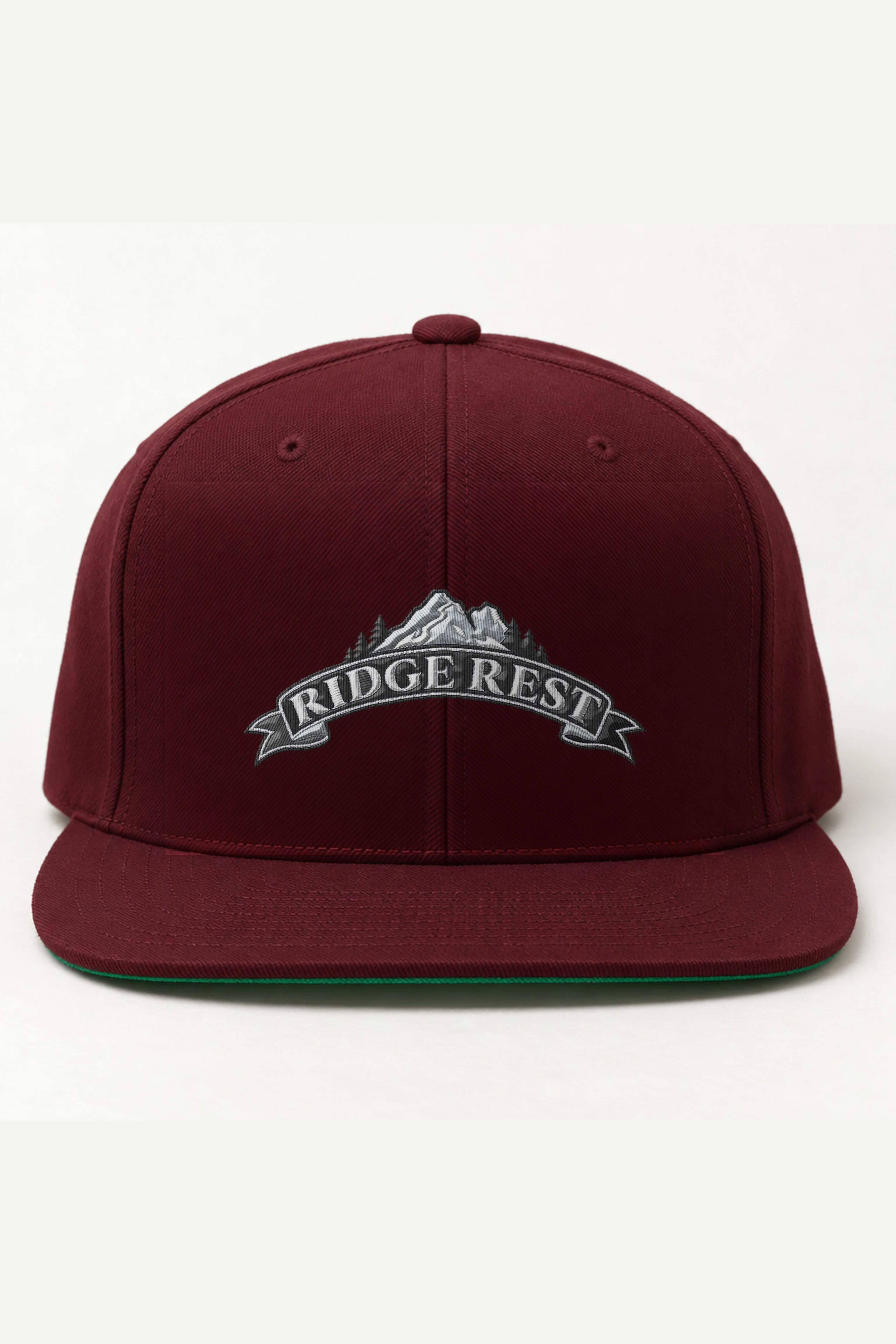 "Ridge Rest" Classic Snapback · Embroidered
