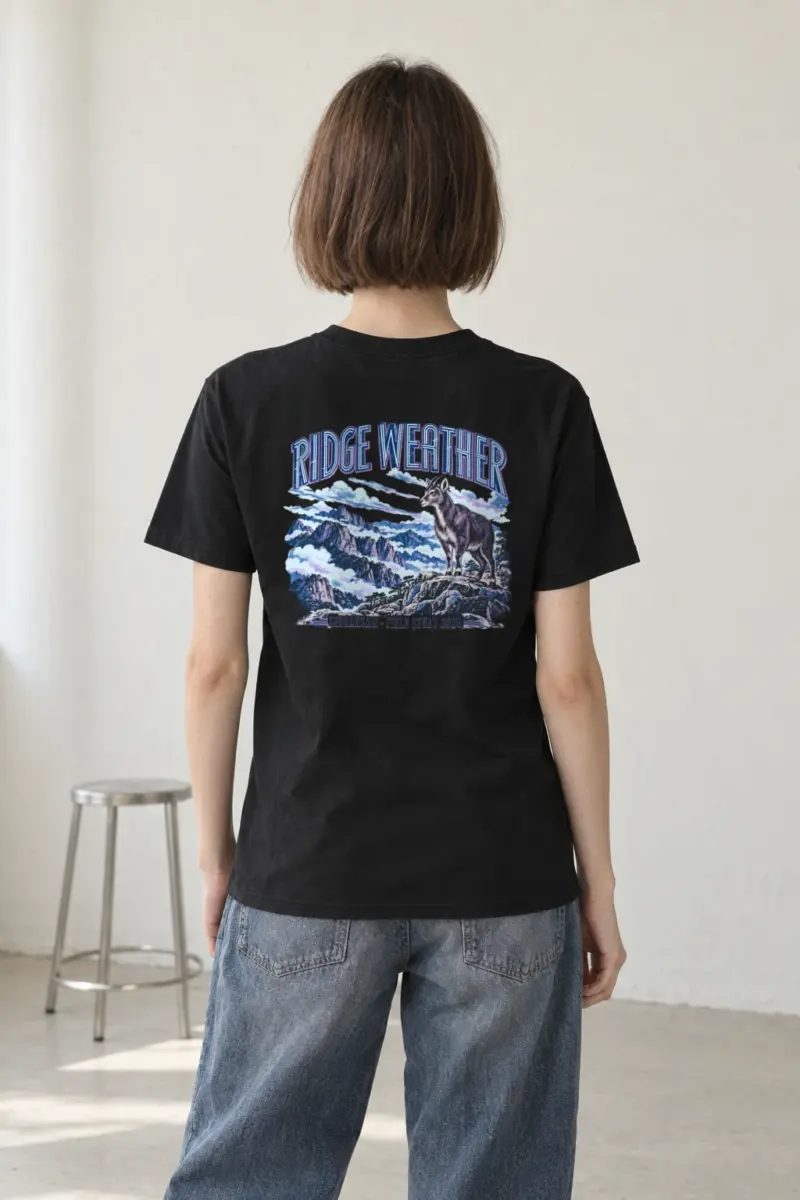 "Ridge Weather Seoraksan Field Study 2026" Heavyweight Unisex Crewneck T-shirt