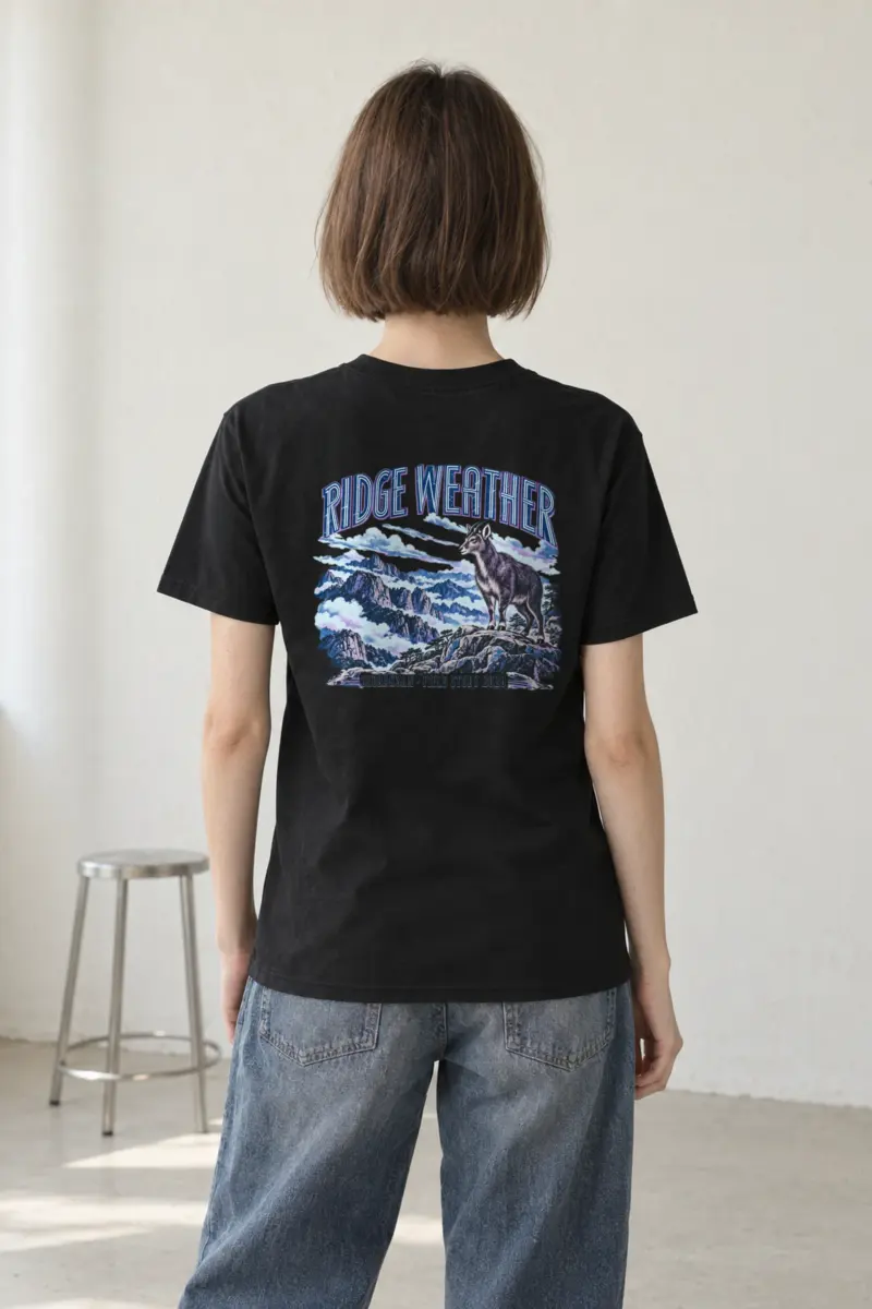 "Ridge Weather Seoraksan Field Study 2026" Heavyweight Unisex Crewneck T-shirt