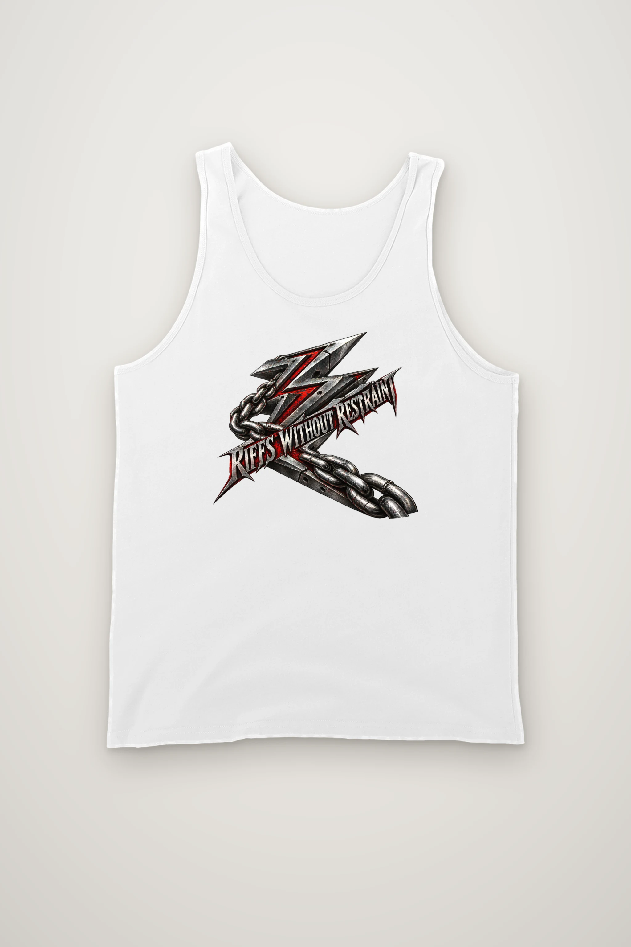 "Riffs Without Restraint" Unisex Jersey Tank