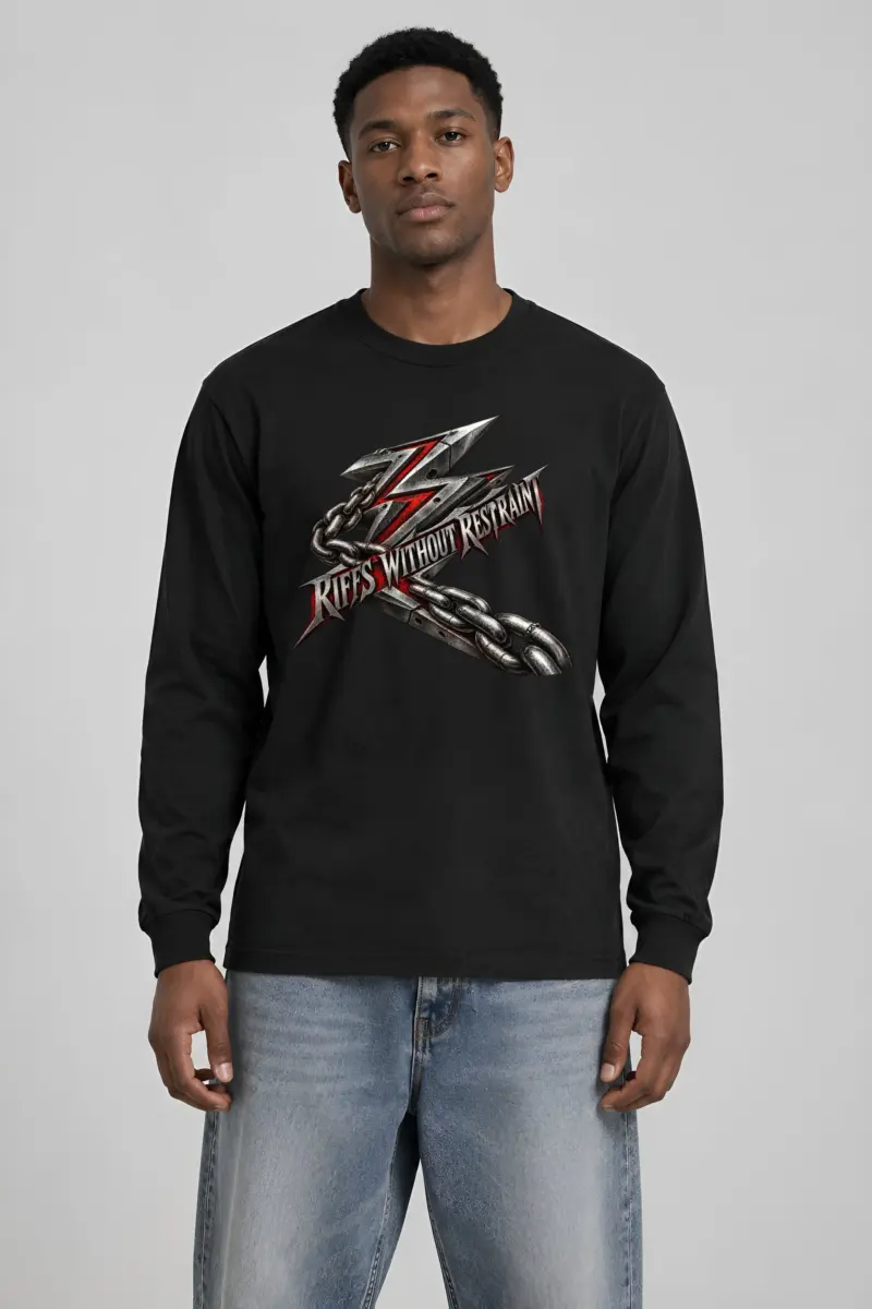 "Riffs Without Restraint" Unisex Longsleeve T-shirt