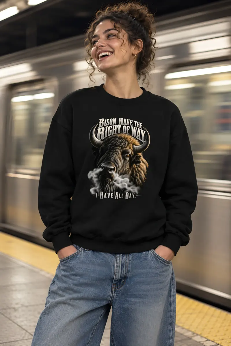 “Right Of Way” Heavy Blend Unisex Crewneck Sweatshirt