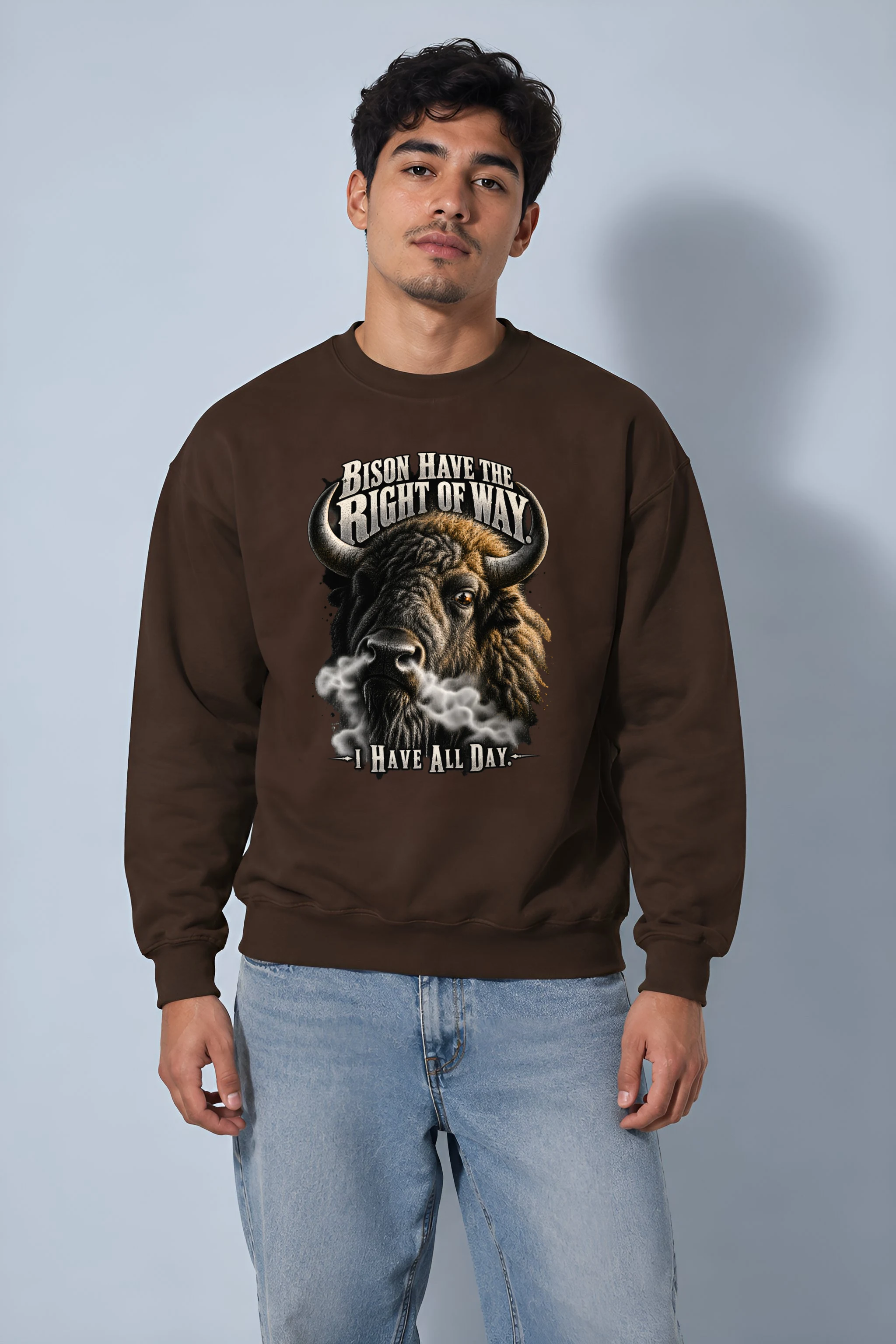 "Right Of Way" Heavy Blend Unisex Crewneck Sweatshirt