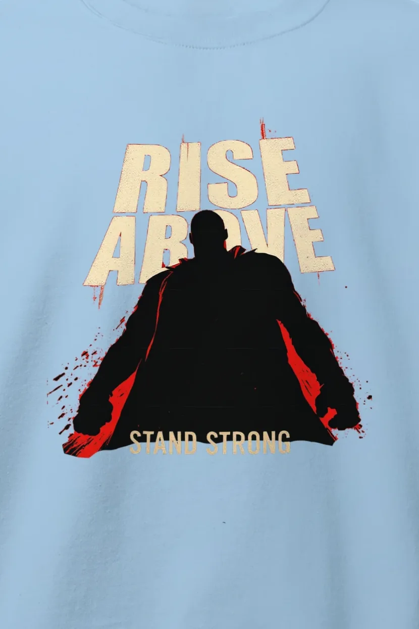"Rise Above Stand Strong" Heavy Blend Unisex Crewneck Sweatshirt