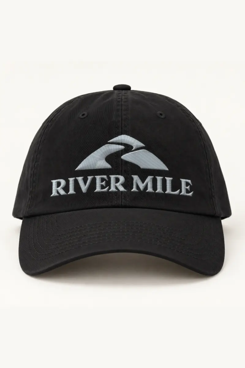 "River Mile" Classic Dad Hat · Embroidered
