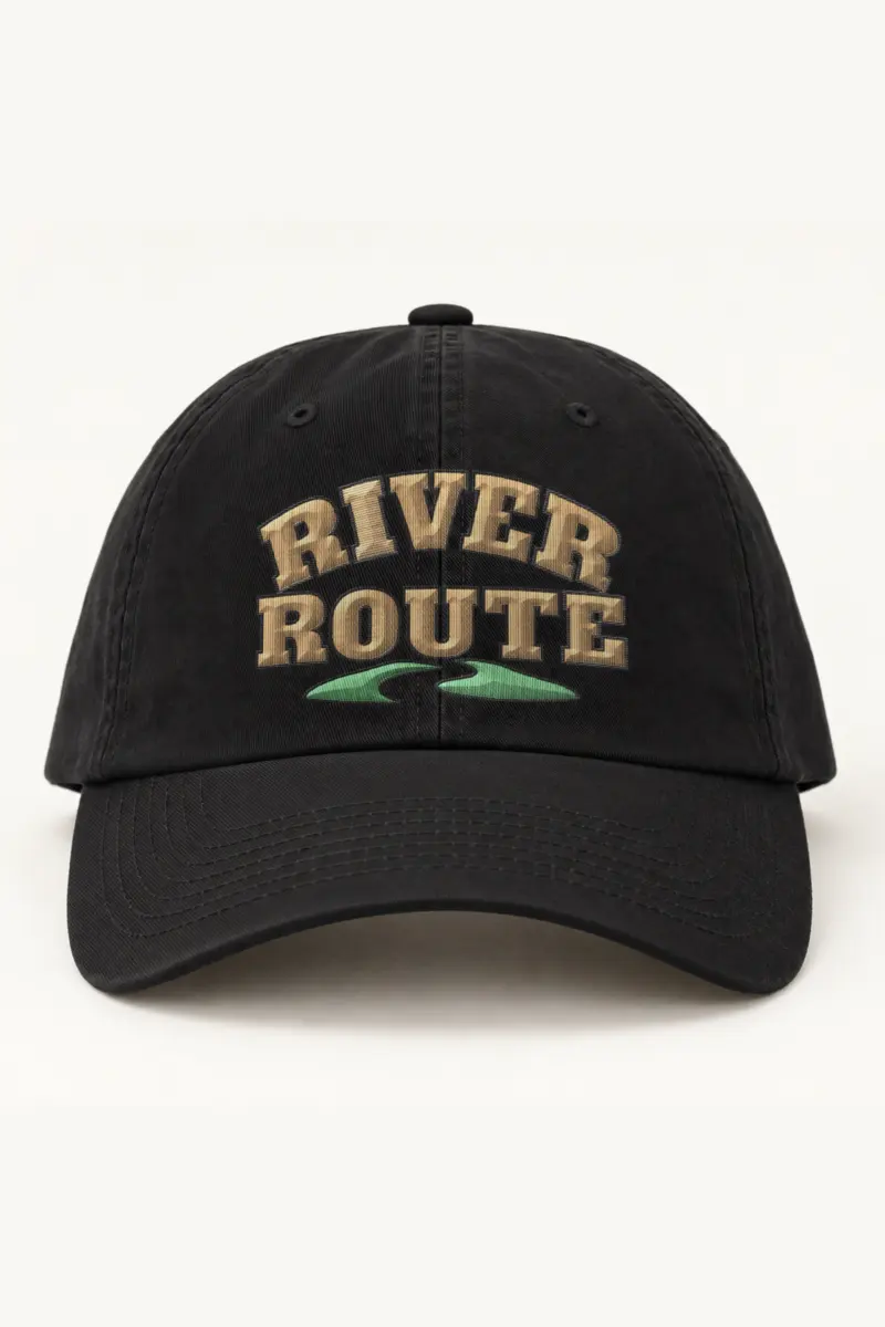 "RIVER ROUTE" Classic Dad Hat · Embroidered