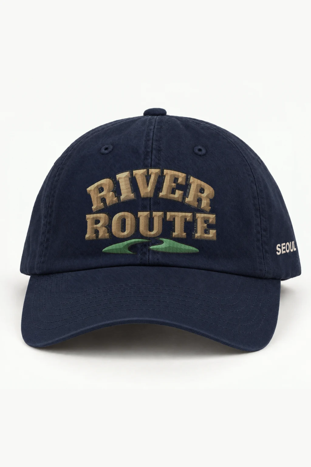 "RIVER ROUTE" Classic Dad Hat · Embroidered