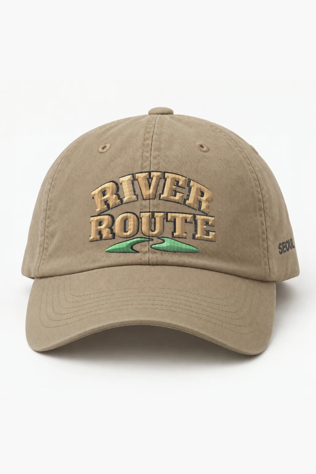 "RIVER ROUTE" Classic Dad Hat · Embroidered