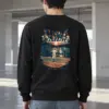 "Riverbank Evening Baseball" Heavy Blend Unisex Crewneck Sweatshirt