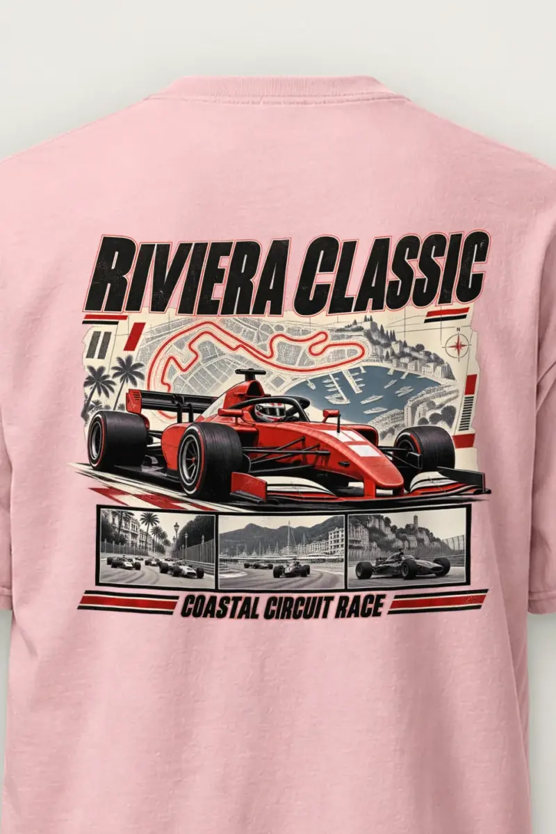 "Riviera Classic" Heavyweight Unisex Crewneck T-shirt