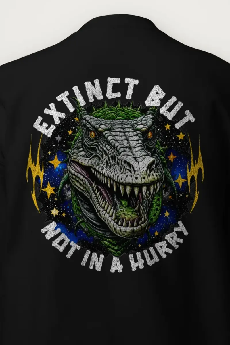 "Roaring T-Rex Stars" Heavy Blend Unisex Crewneck Sweatshirt