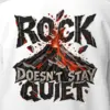 "Rock Doesn't Stay Quiet" Heavy Blend Unisex Crewneck Sweatshirt