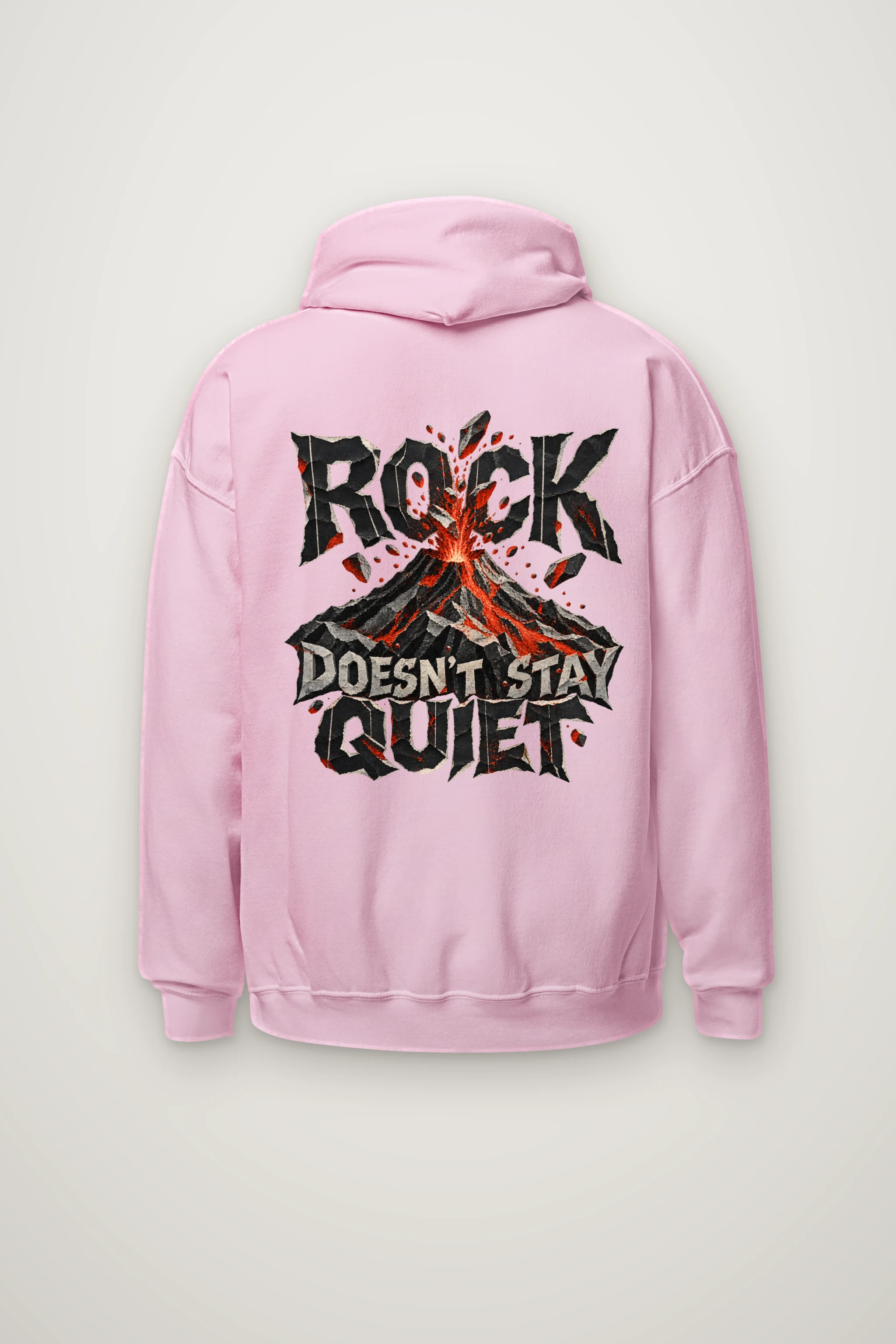 "Rock Doesn't Stay Quiet" Heavy Blend Unisex Pullover Hoodie