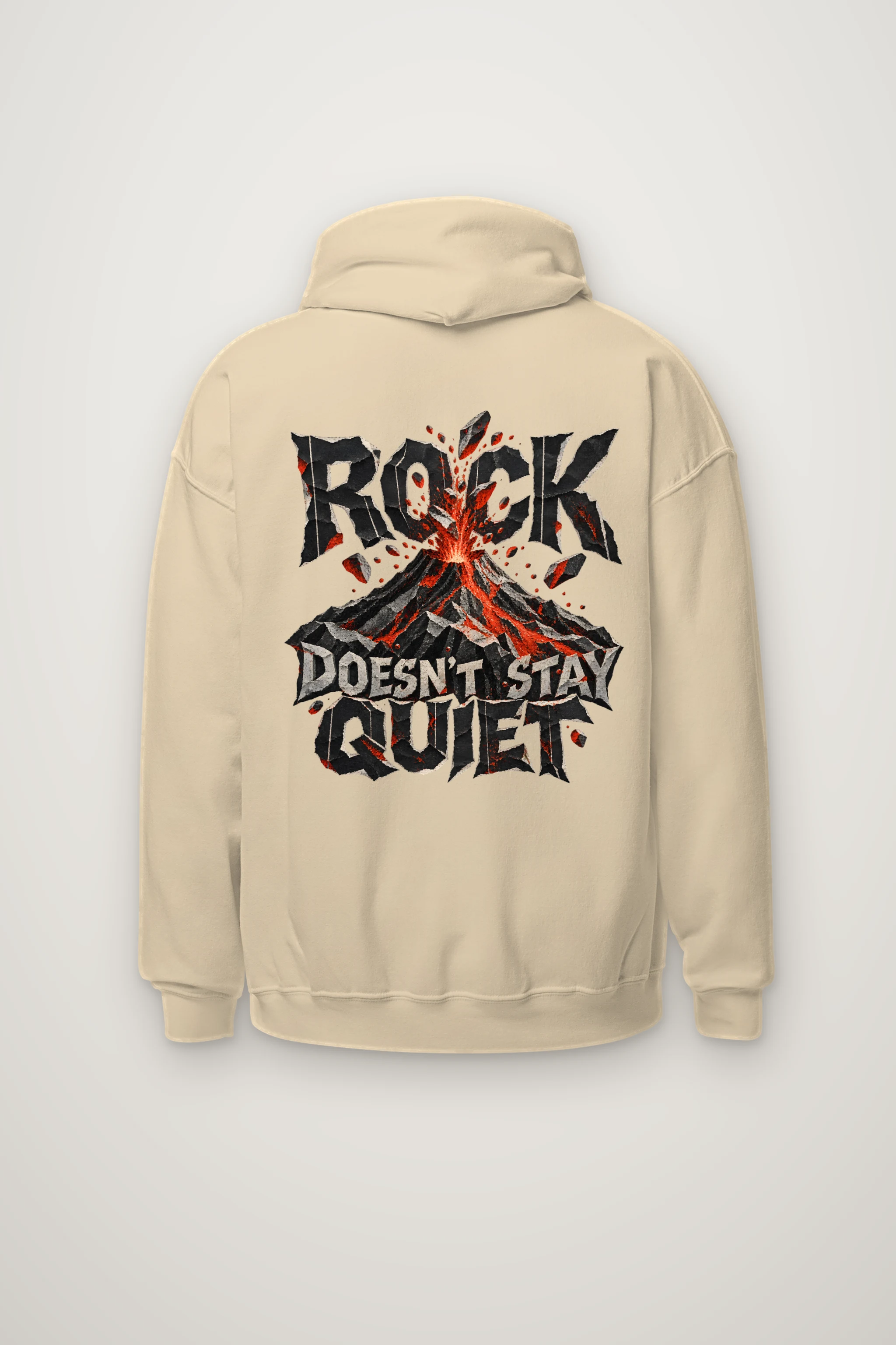 "Rock Doesn't Stay Quiet" Heavy Blend Unisex Pullover Hoodie
