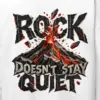 "Rock Doesn't Stay Quiet" Heavy Blend Unisex Pullover Hoodie