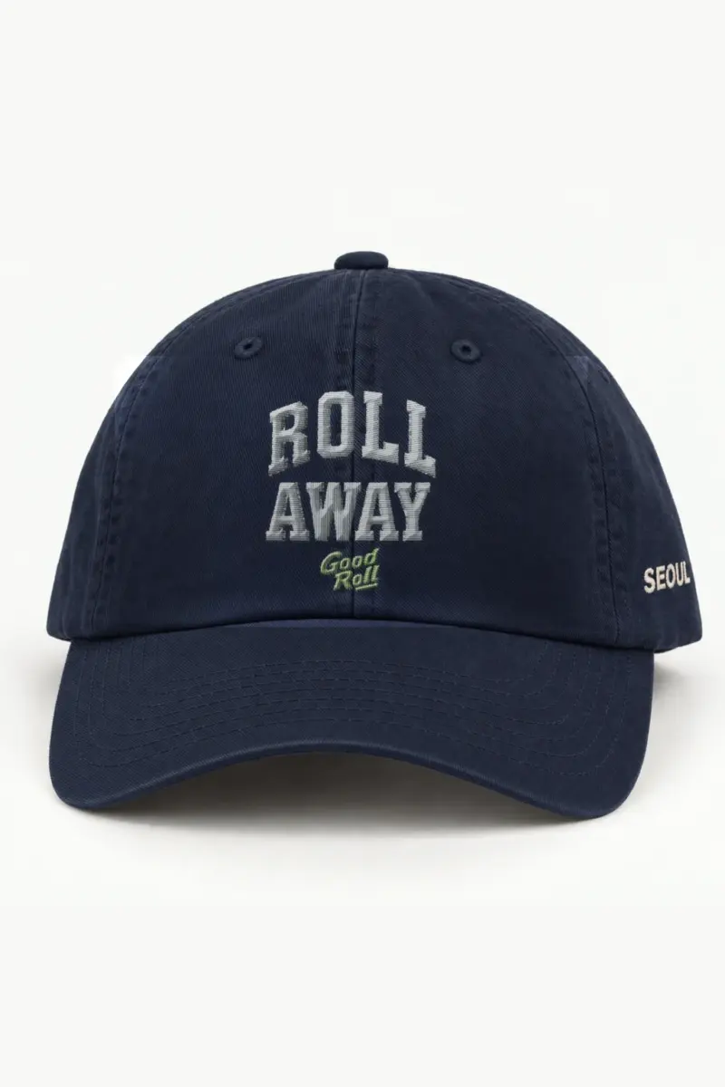 "Roll Away Double Block" Classic Dad Hat · Embroidered
