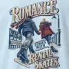 "Romance Comes With Rental Skates" Heavyweight Unisex Crewneck T-shirt