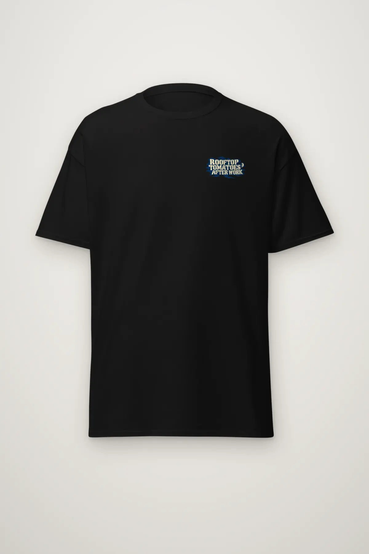 "Rooftop Tomatoes After Work Seoul Evening" Heavyweight Unisex Crewneck T-shirt
