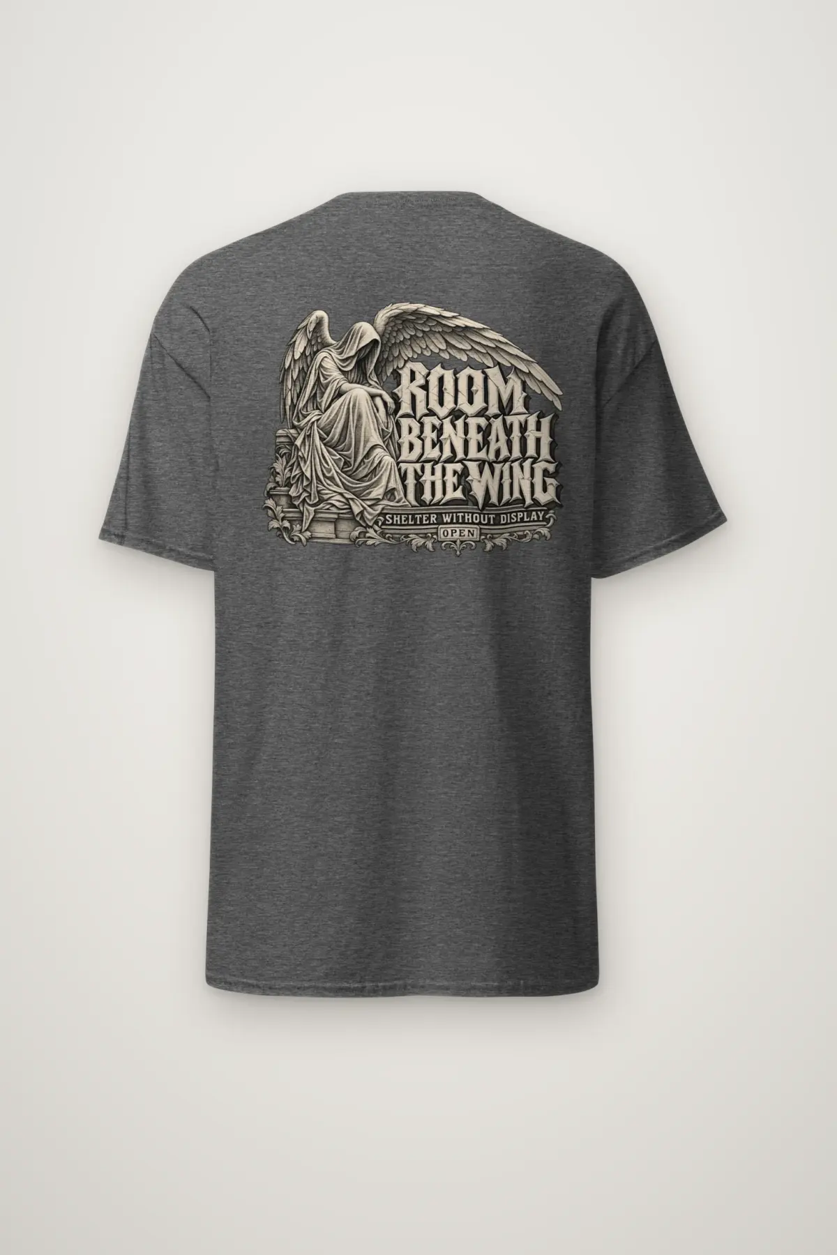 "Room Beneath the Wing" Heavyweight Unisex Crewneck T-shirt