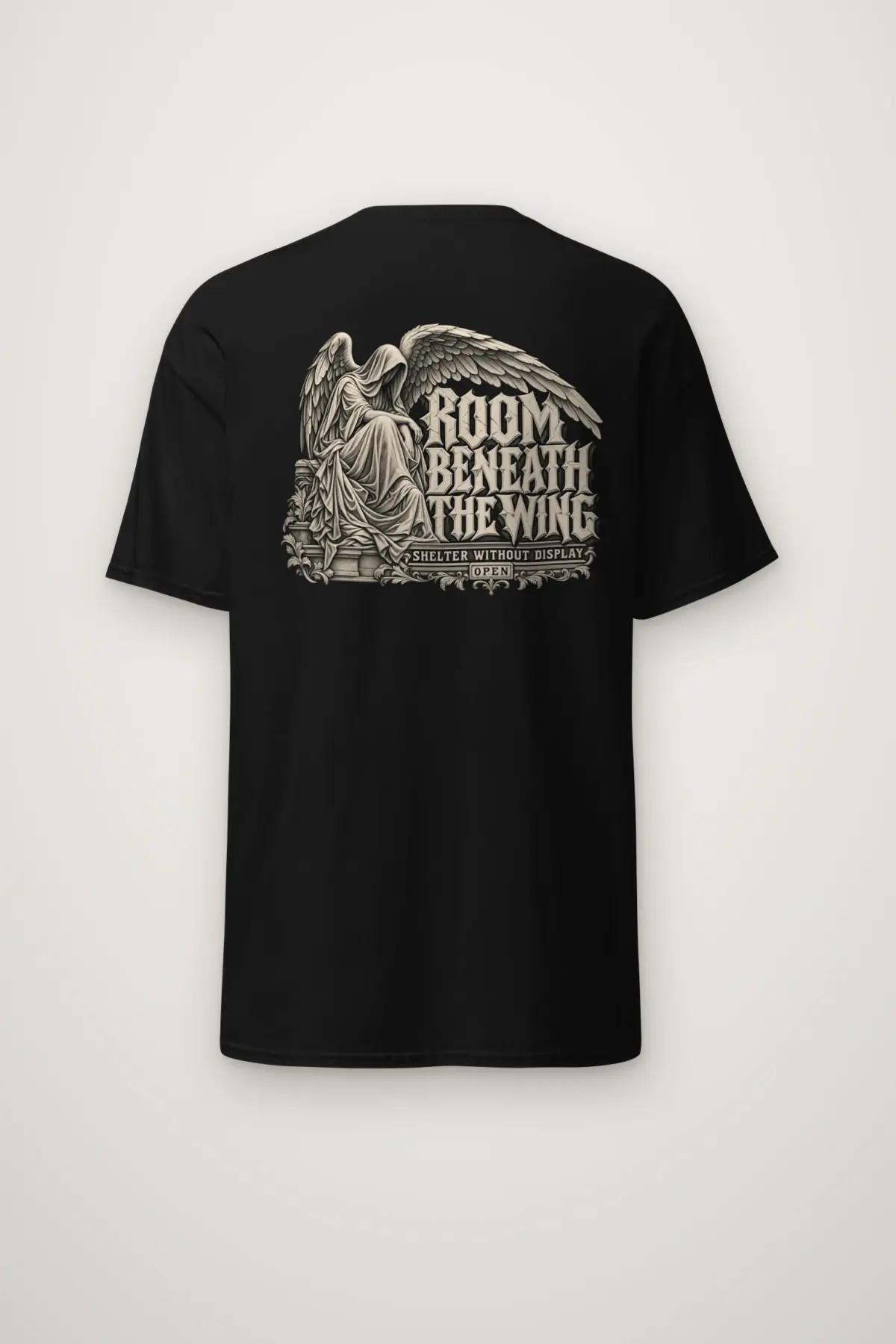 "Room Beneath the Wing" Heavyweight Unisex Crewneck T-shirt