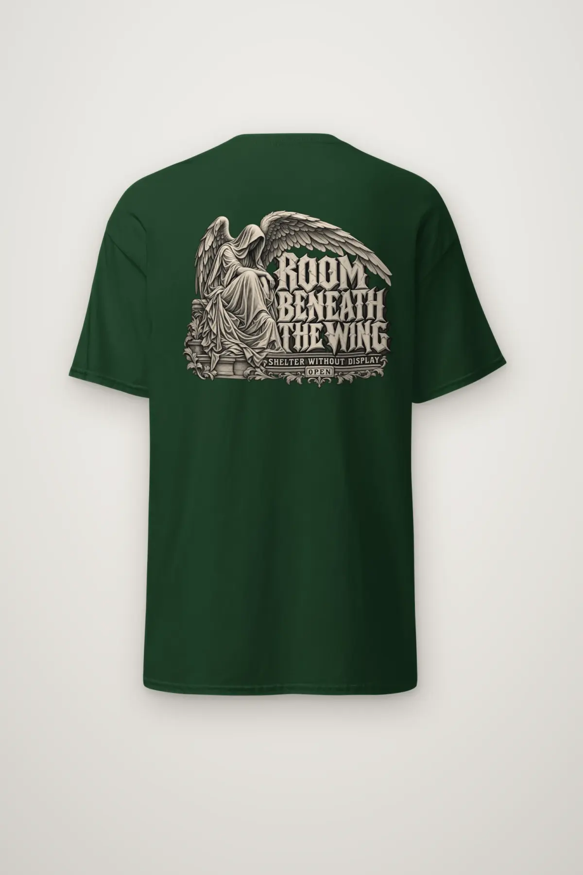 "Room Beneath the Wing" Heavyweight Unisex Crewneck T-shirt