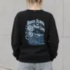 "Roses Along the Night Line" Heavy Blend Unisex Crewneck Sweatshirt