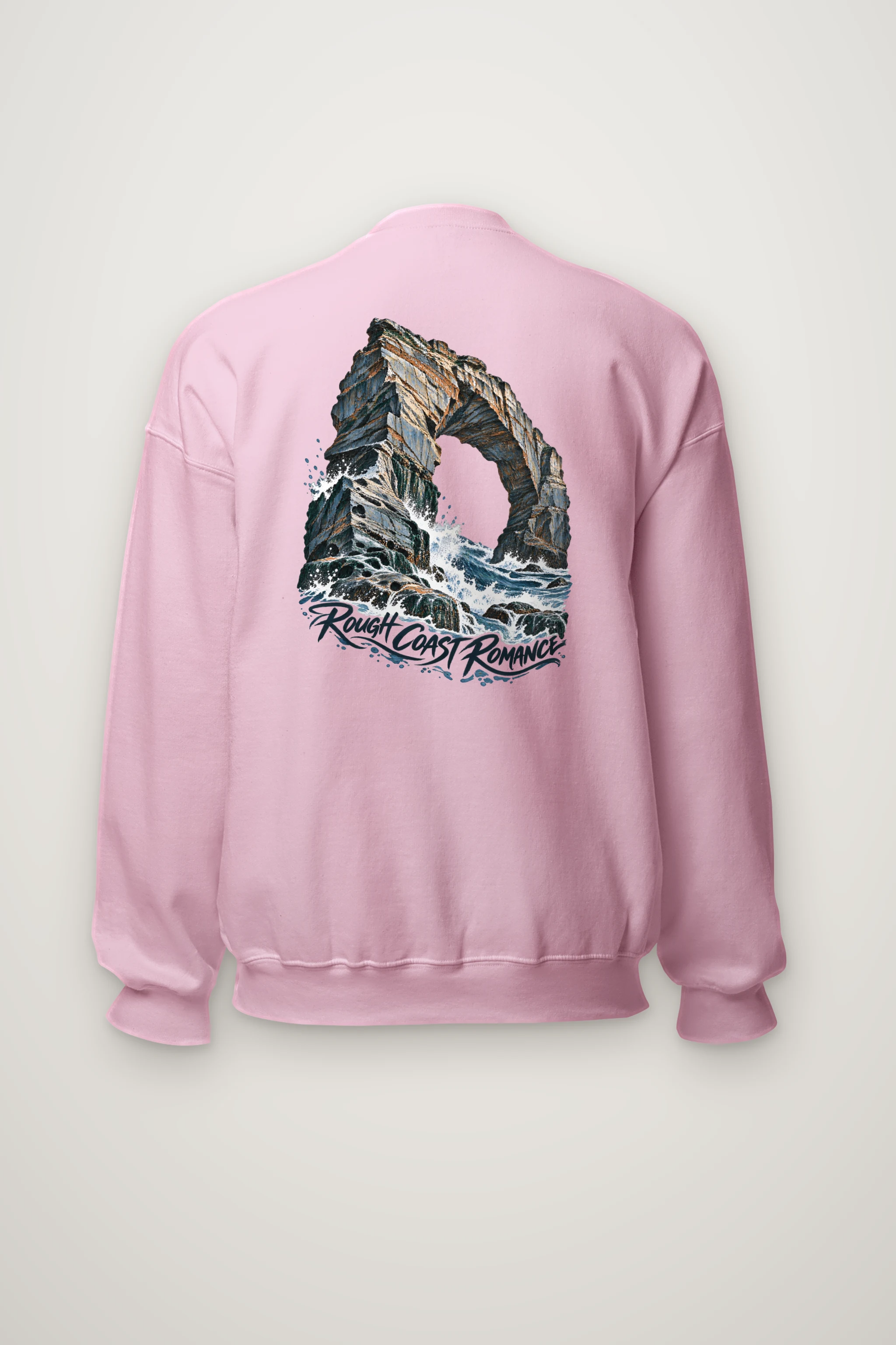 "Rough Coast Romance" Heavy Blend Unisex Crewneck Sweatshirt