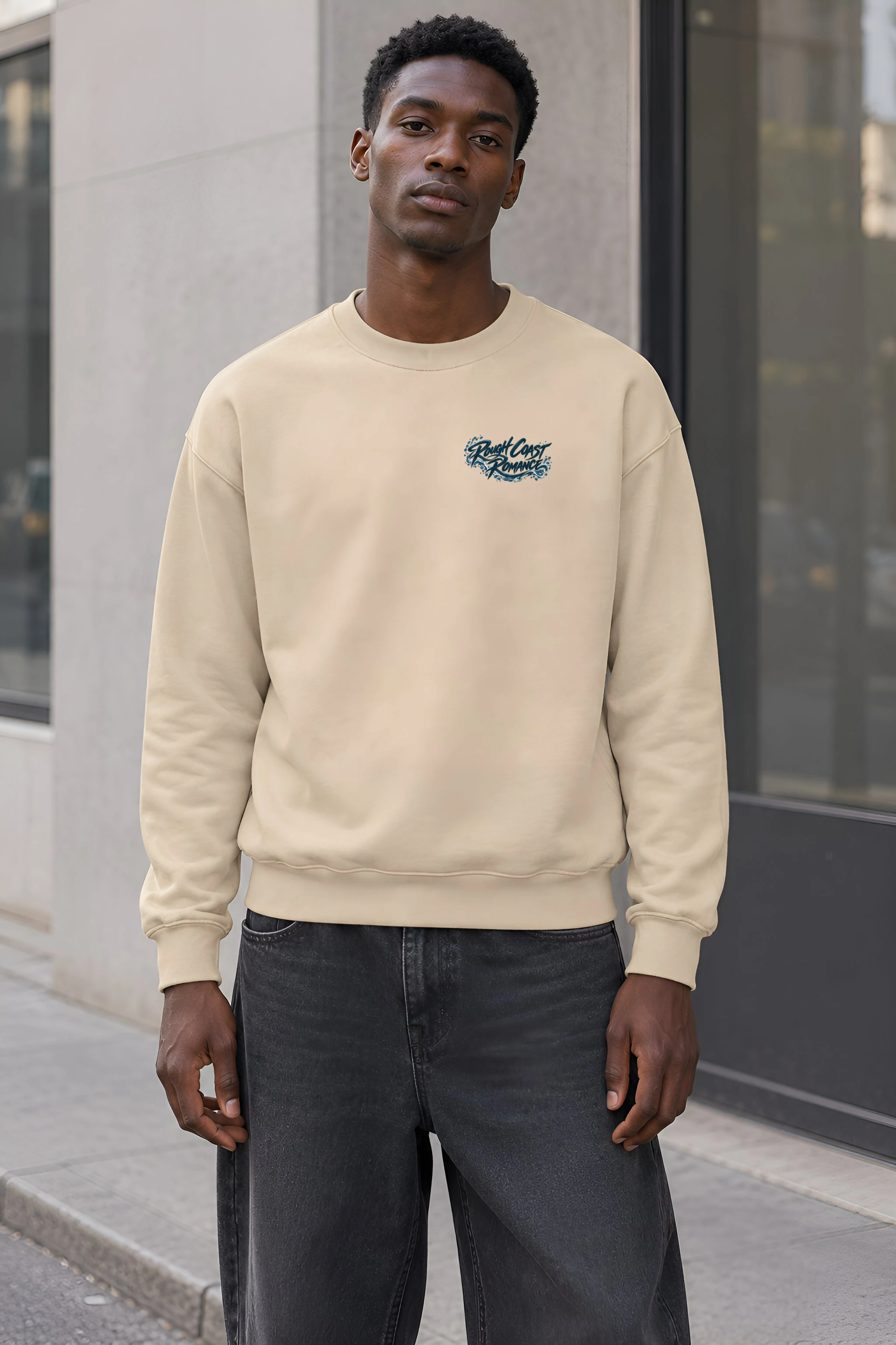 "Rough Coast Romance" Heavy Blend Unisex Crewneck Sweatshirt