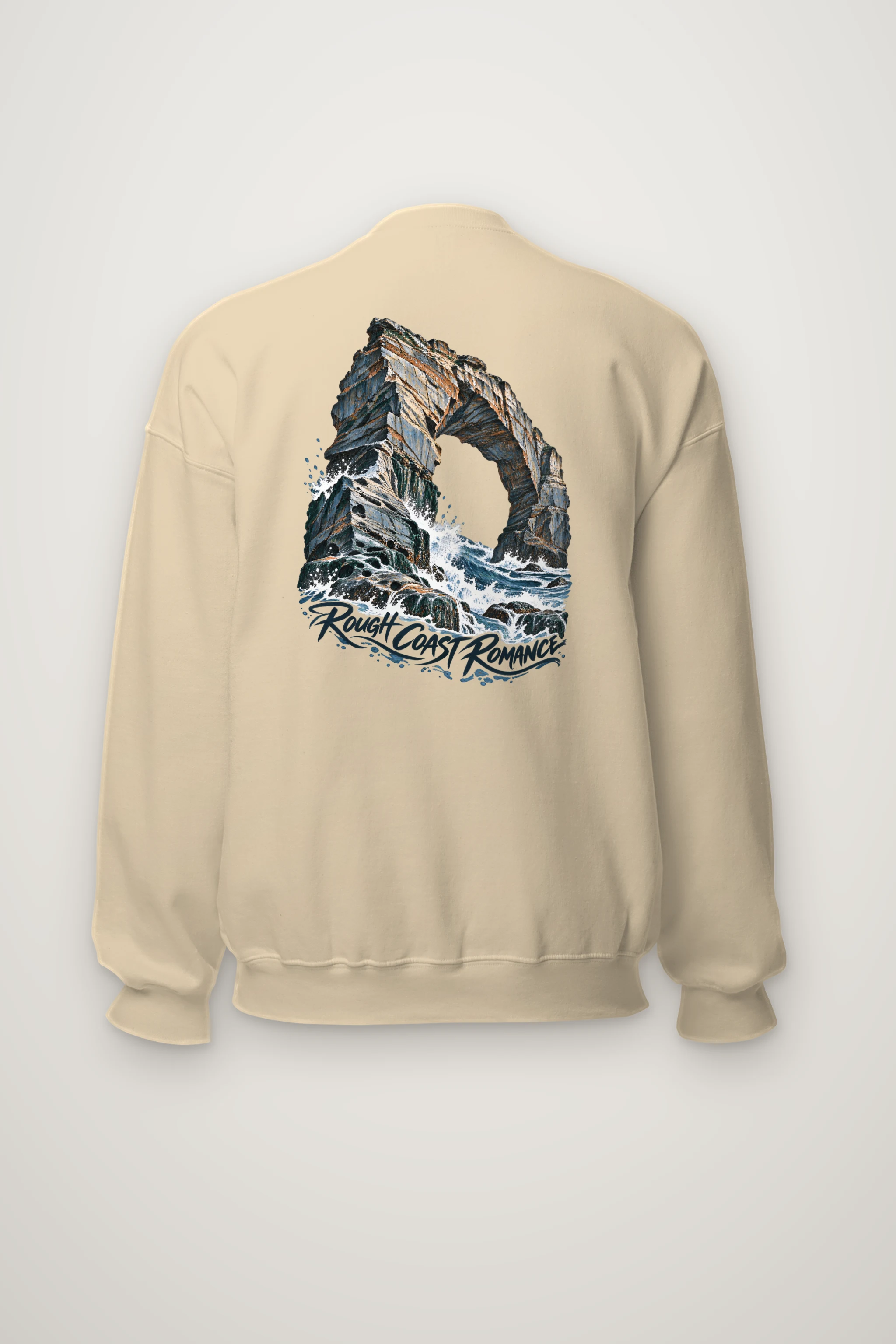 "Rough Coast Romance" Heavy Blend Unisex Crewneck Sweatshirt