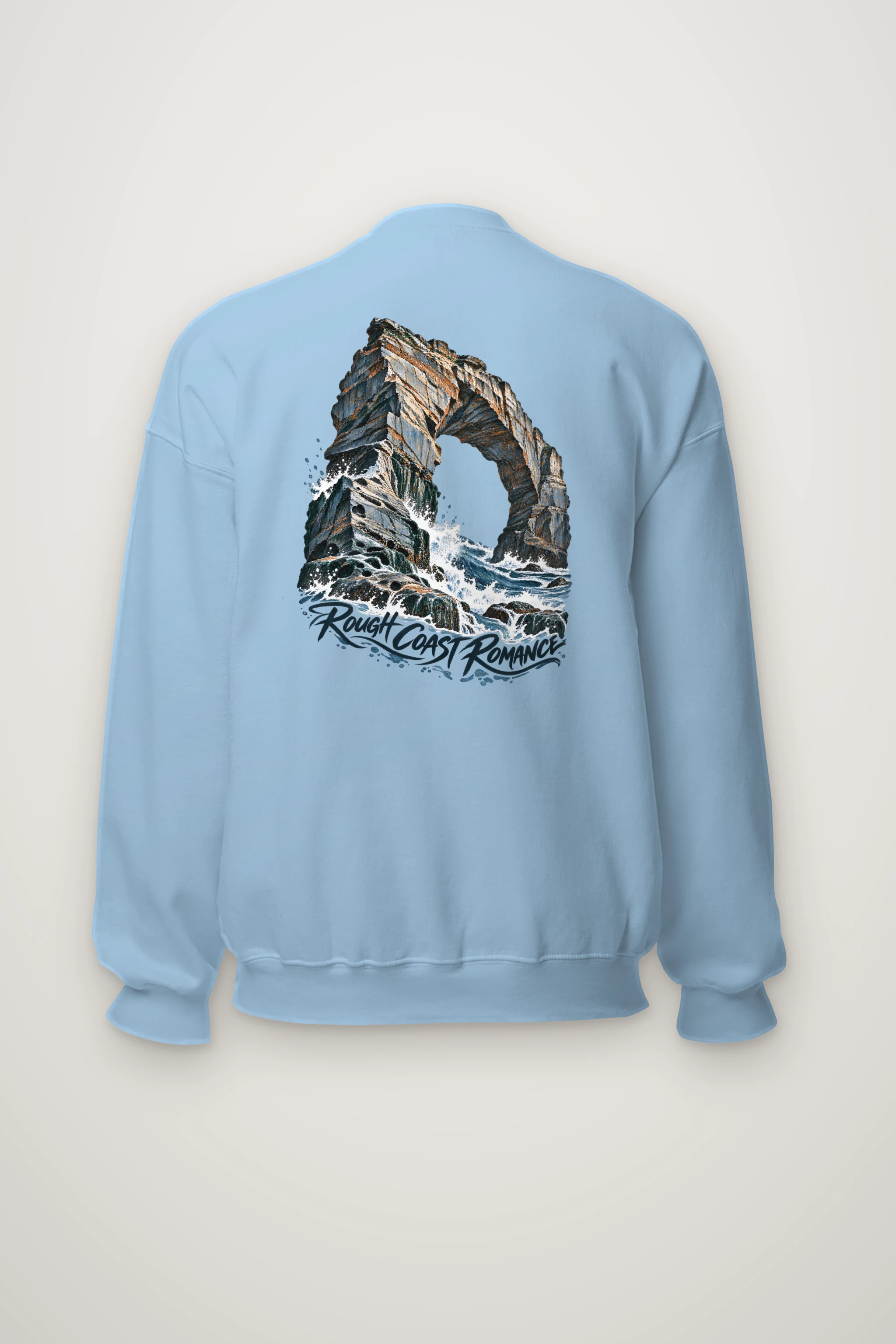 "Rough Coast Romance" Heavy Blend Unisex Crewneck Sweatshirt