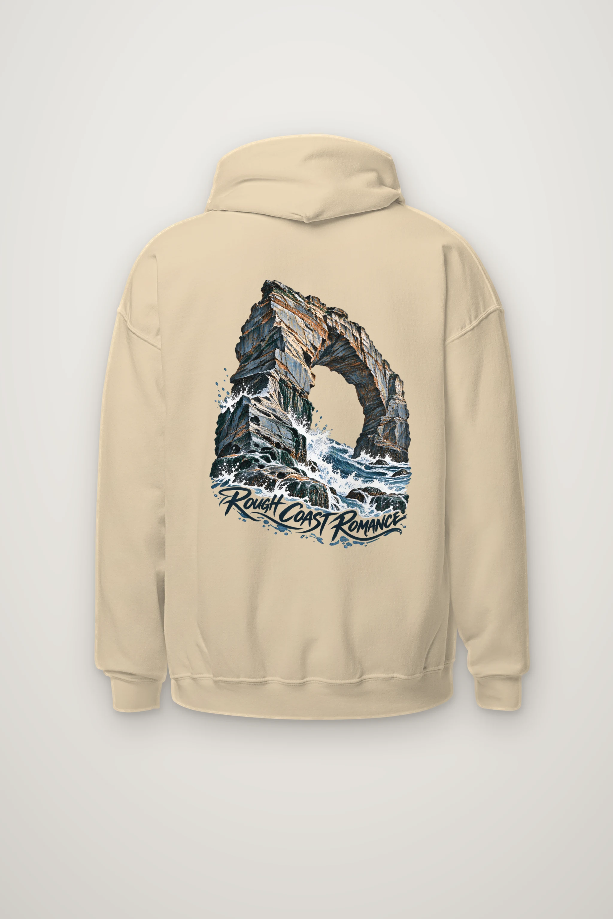 "Rough Coast Romance" Heavy Blend Unisex Pullover Hoodie