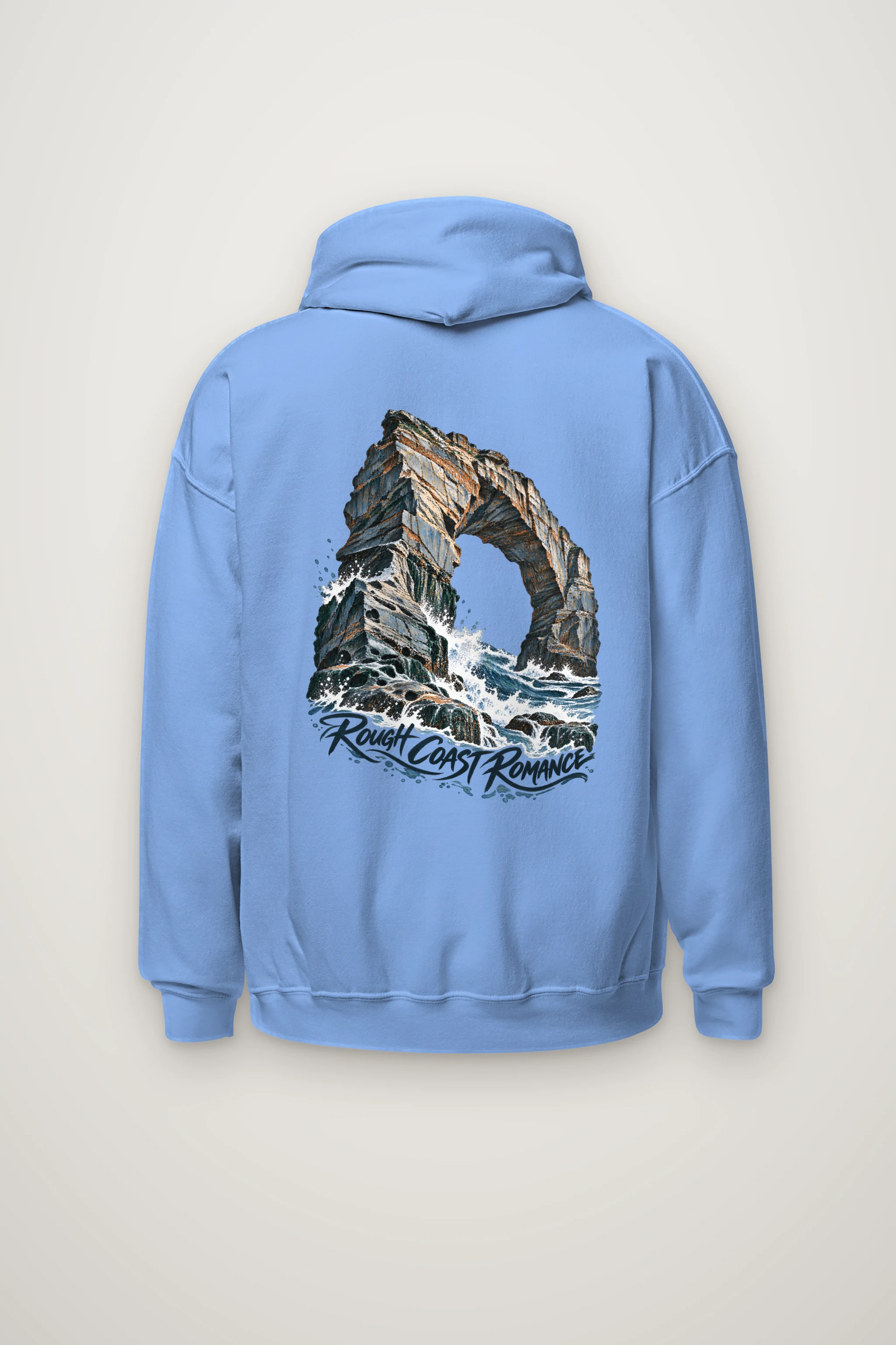 "Rough Coast Romance" Heavy Blend Unisex Pullover Hoodie