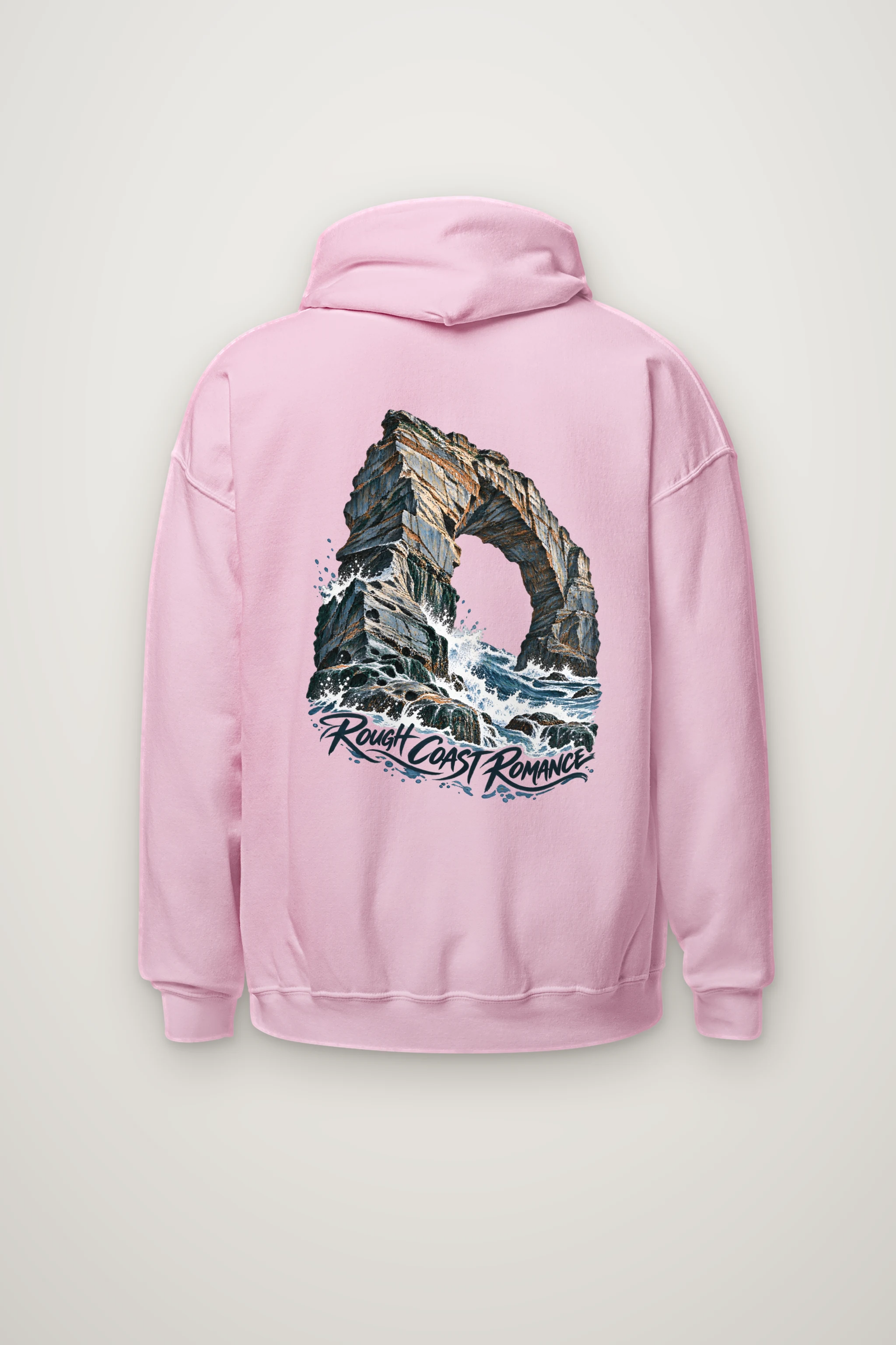 "Rough Coast Romance" Heavy Blend Unisex Pullover Hoodie