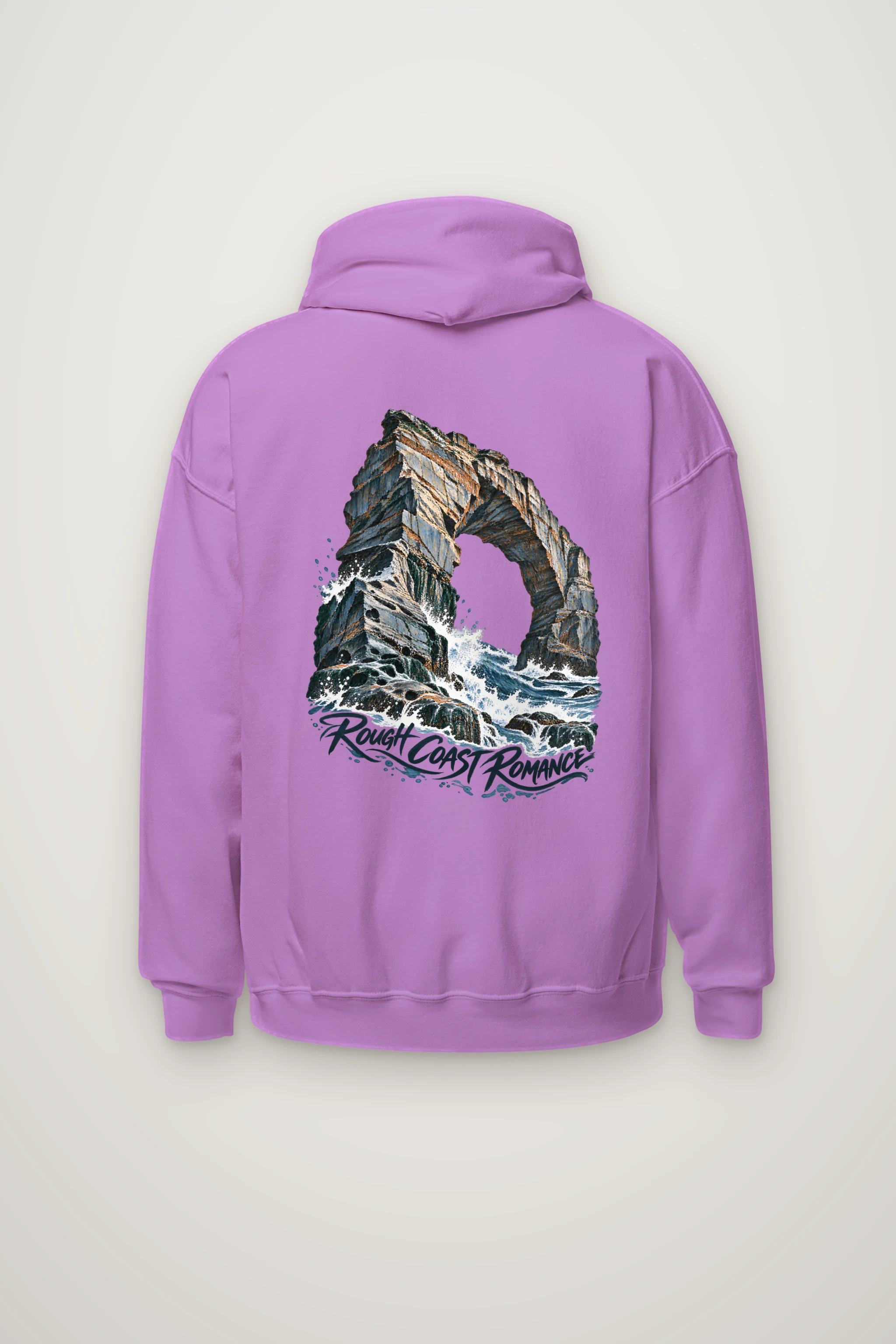 "Rough Coast Romance" Heavy Blend Unisex Pullover Hoodie